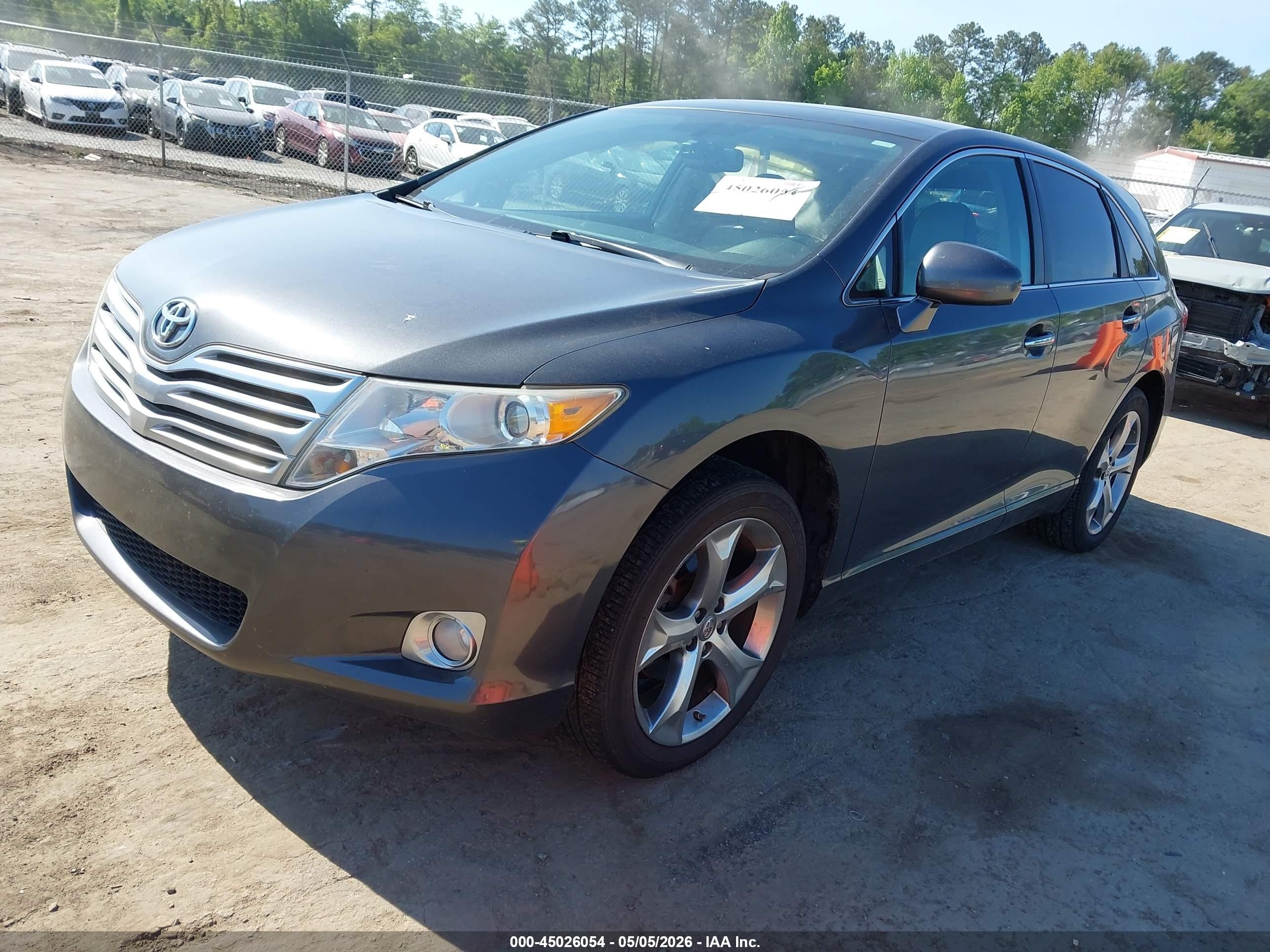 2011 Toyota Venza Base V6 Gray vin: 4T3BK3BB3BU051798