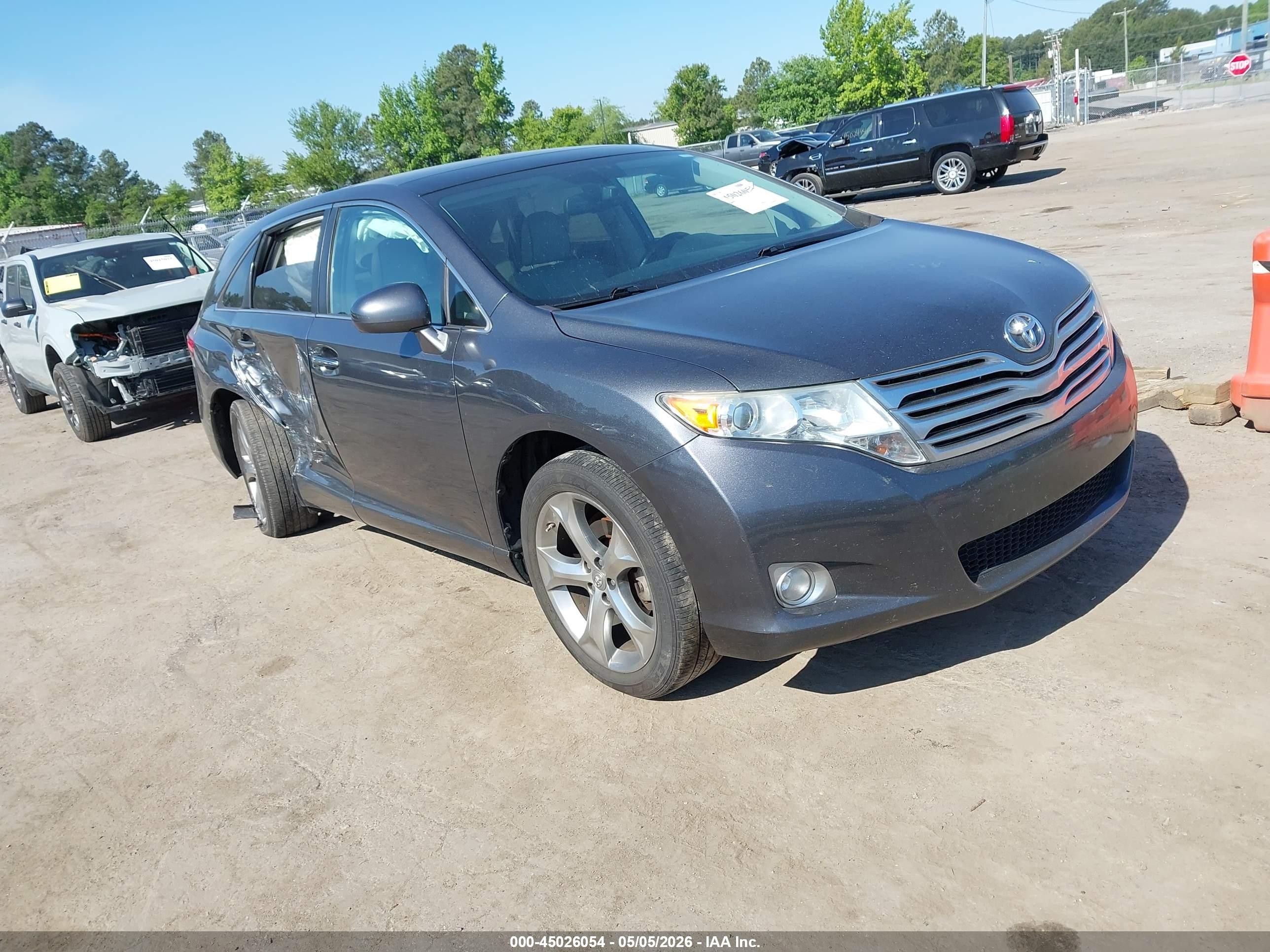 2011 Toyota Venza Base V6 Gray vin: 4T3BK3BB3BU051798