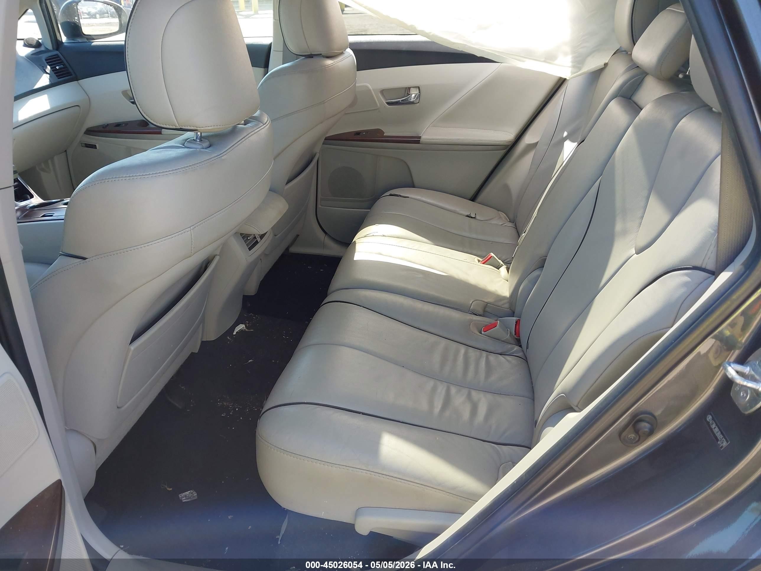 2011 Toyota Venza Base V6 Gray vin: 4T3BK3BB3BU051798