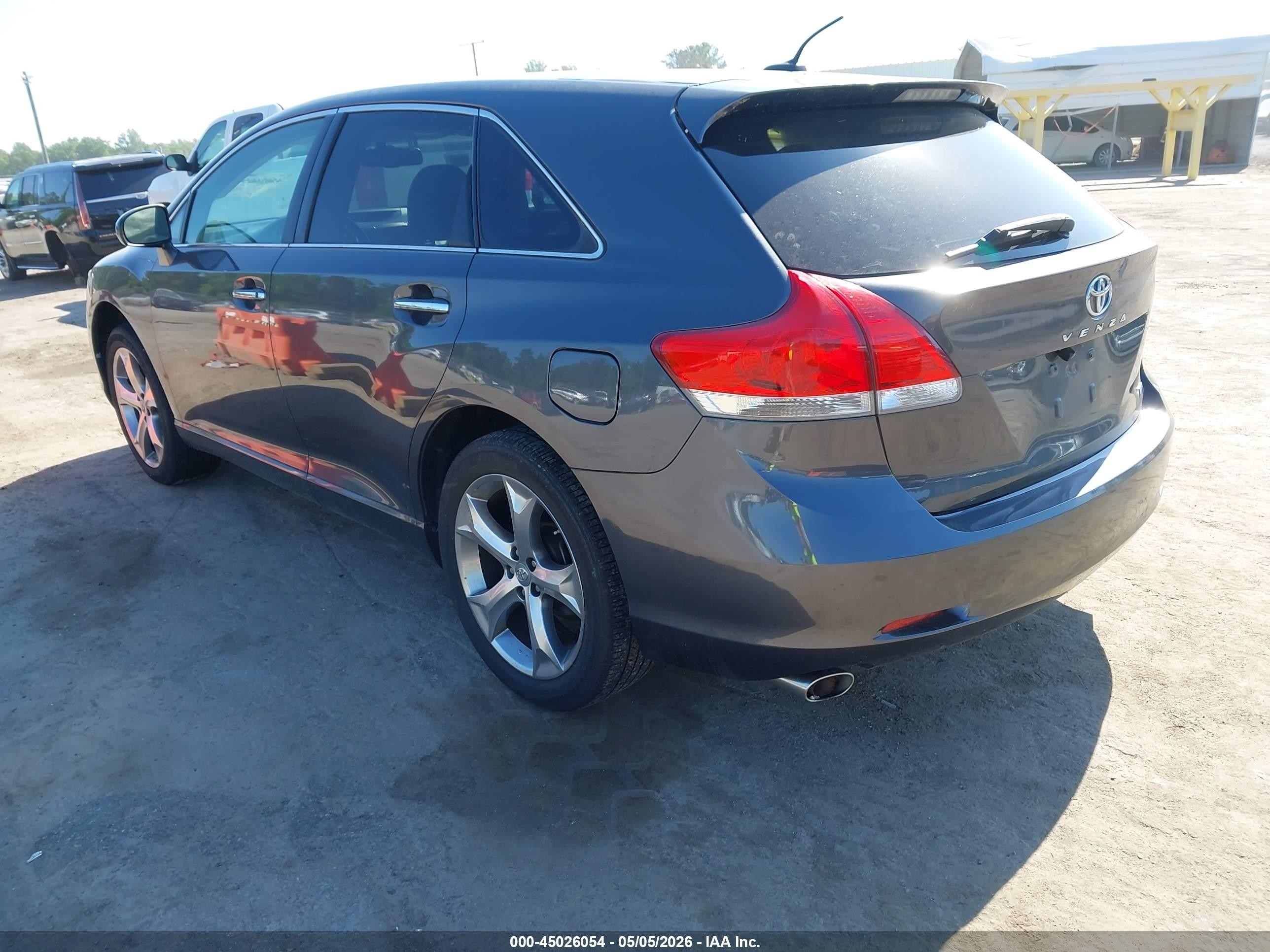 2011 Toyota Venza Base V6 Gray vin: 4T3BK3BB3BU051798
