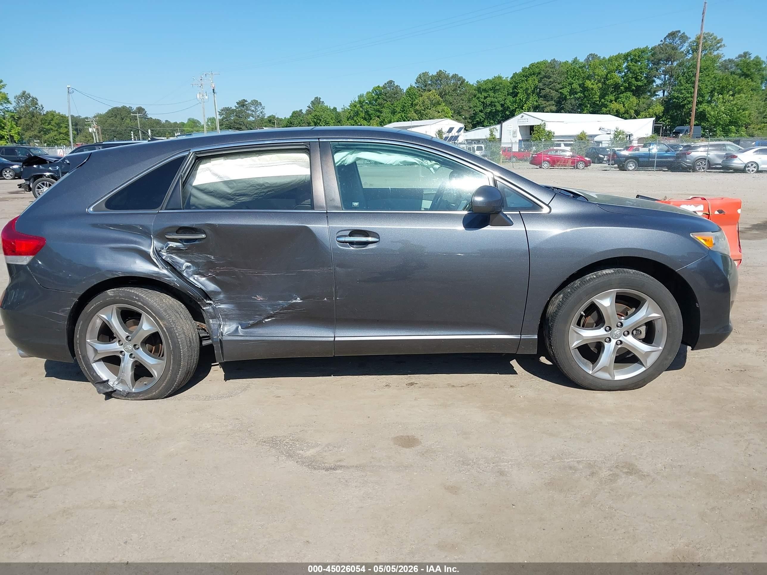 2011 Toyota Venza Base V6 Gray vin: 4T3BK3BB3BU051798