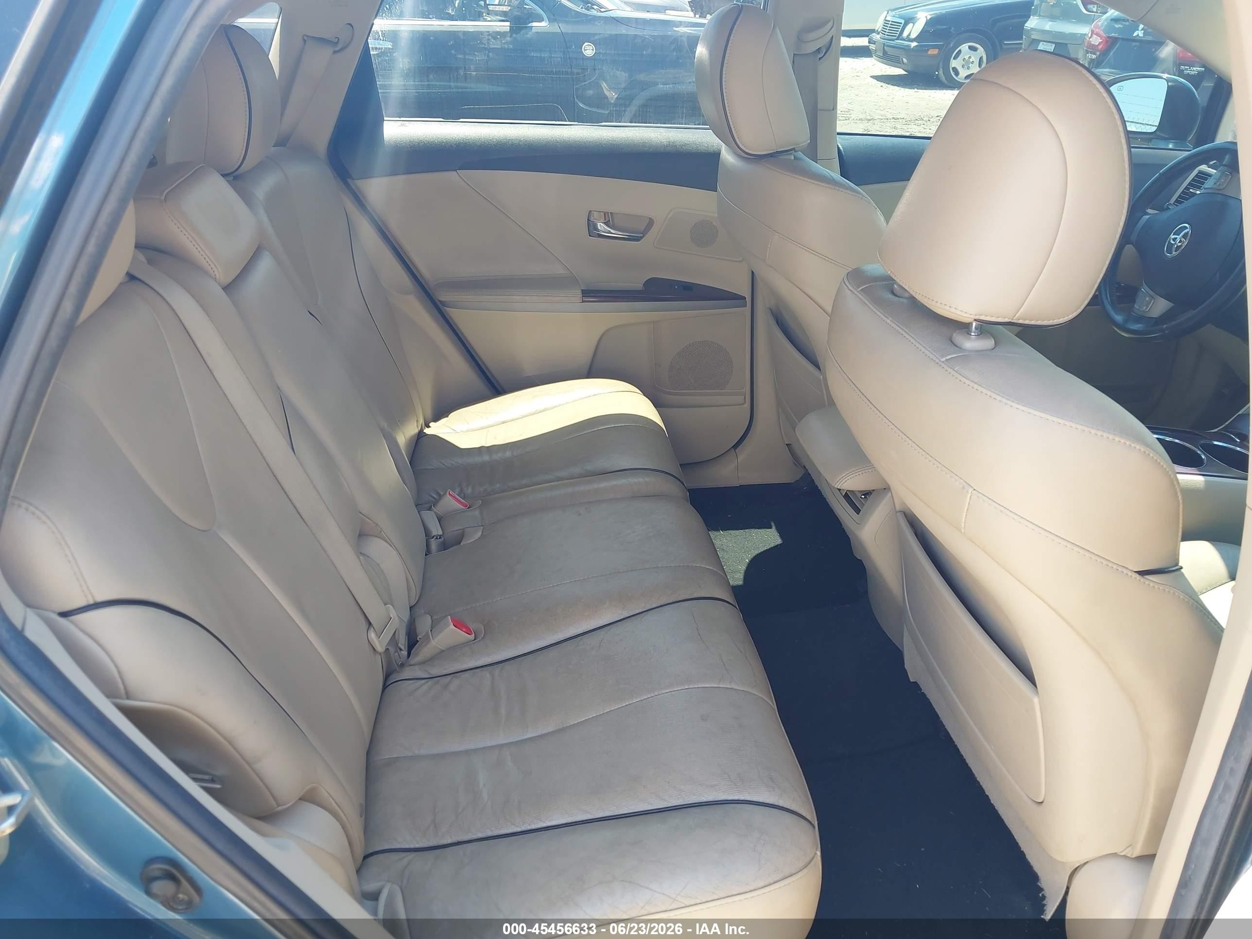 2011 Toyota Venza Base V6 Blue vin: 4T3BK3BB3BU057116
