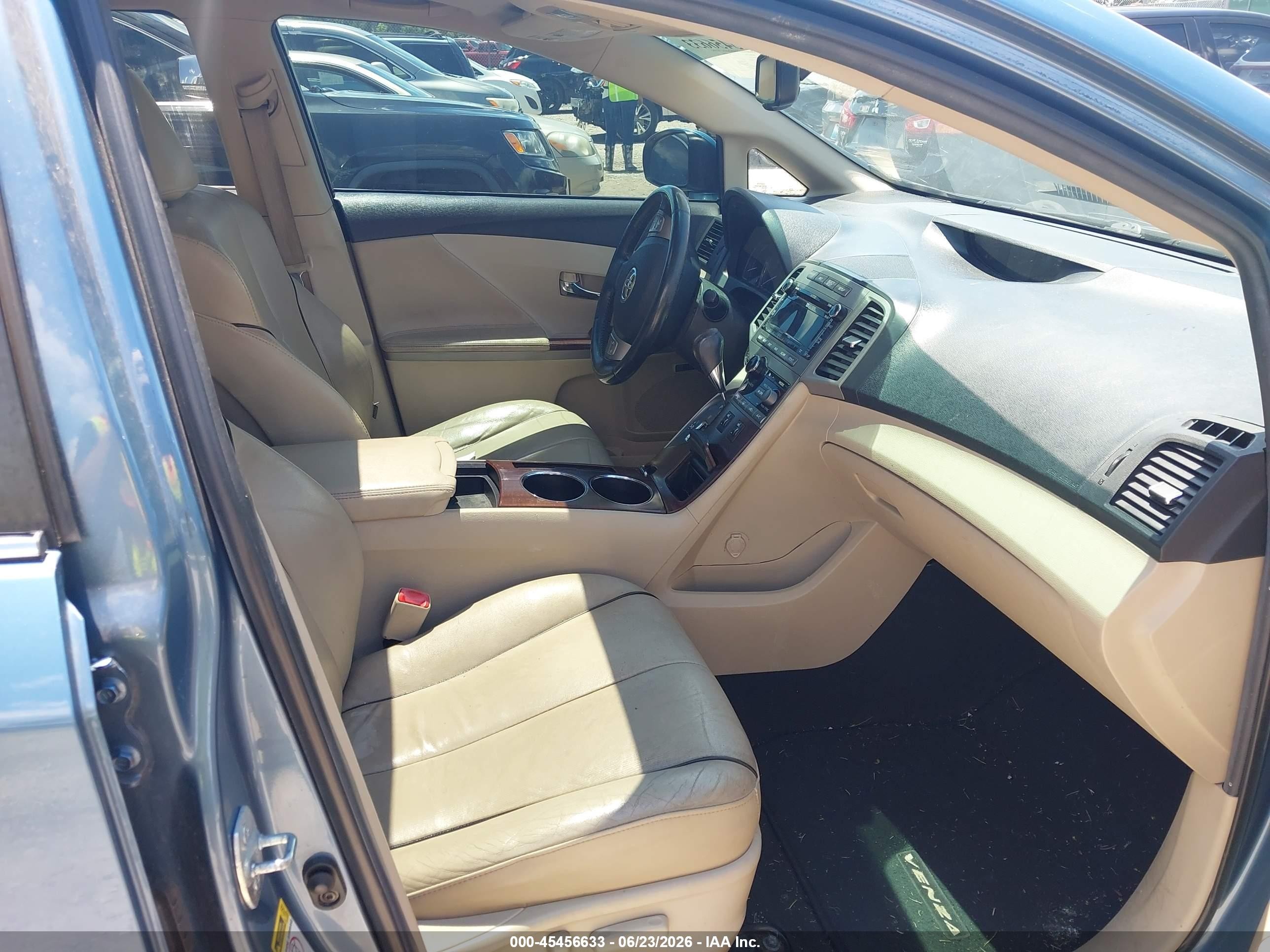 2011 Toyota Venza Base V6 Blue vin: 4T3BK3BB3BU057116