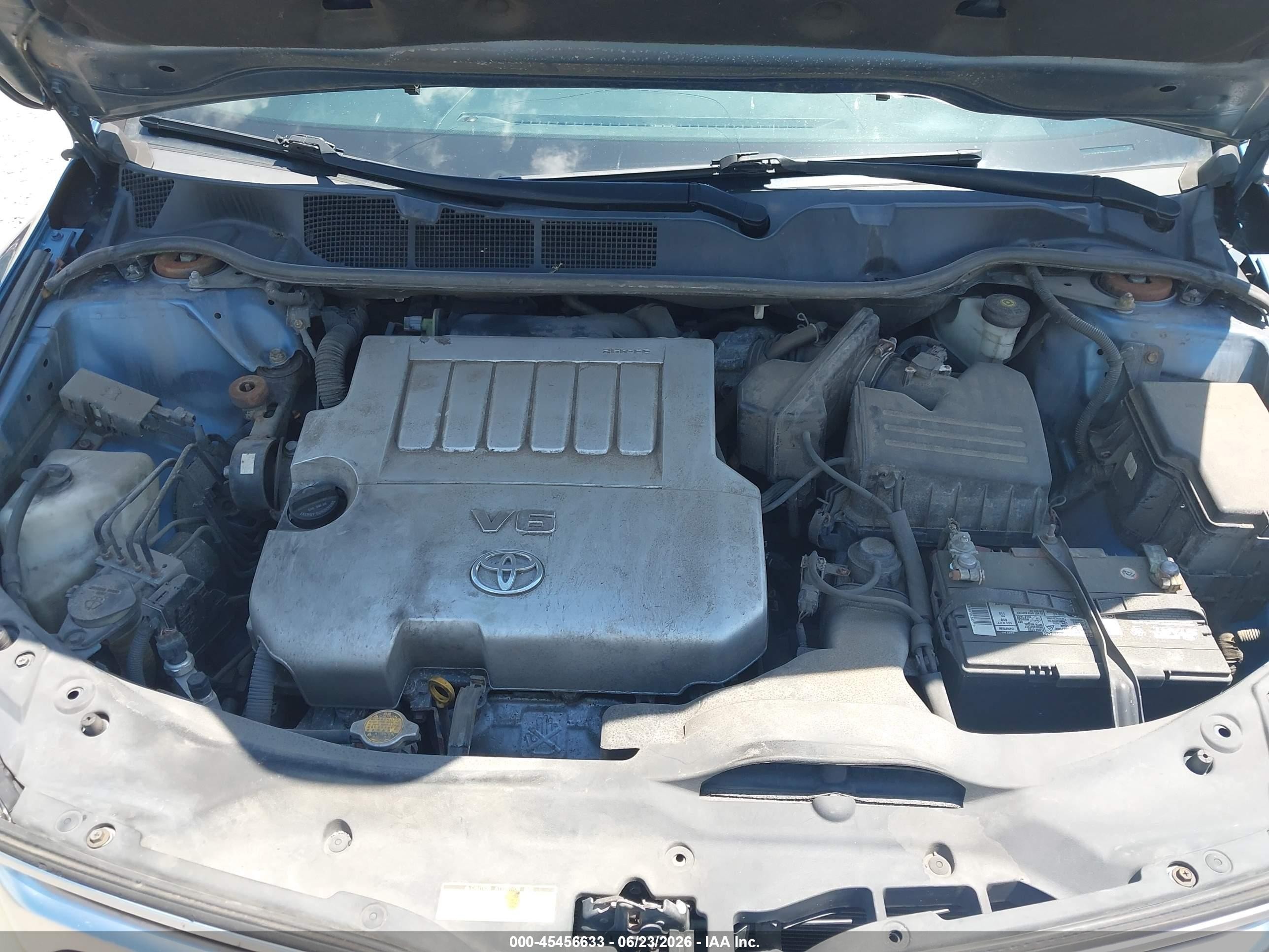 2011 Toyota Venza Base V6 Blue vin: 4T3BK3BB3BU057116
