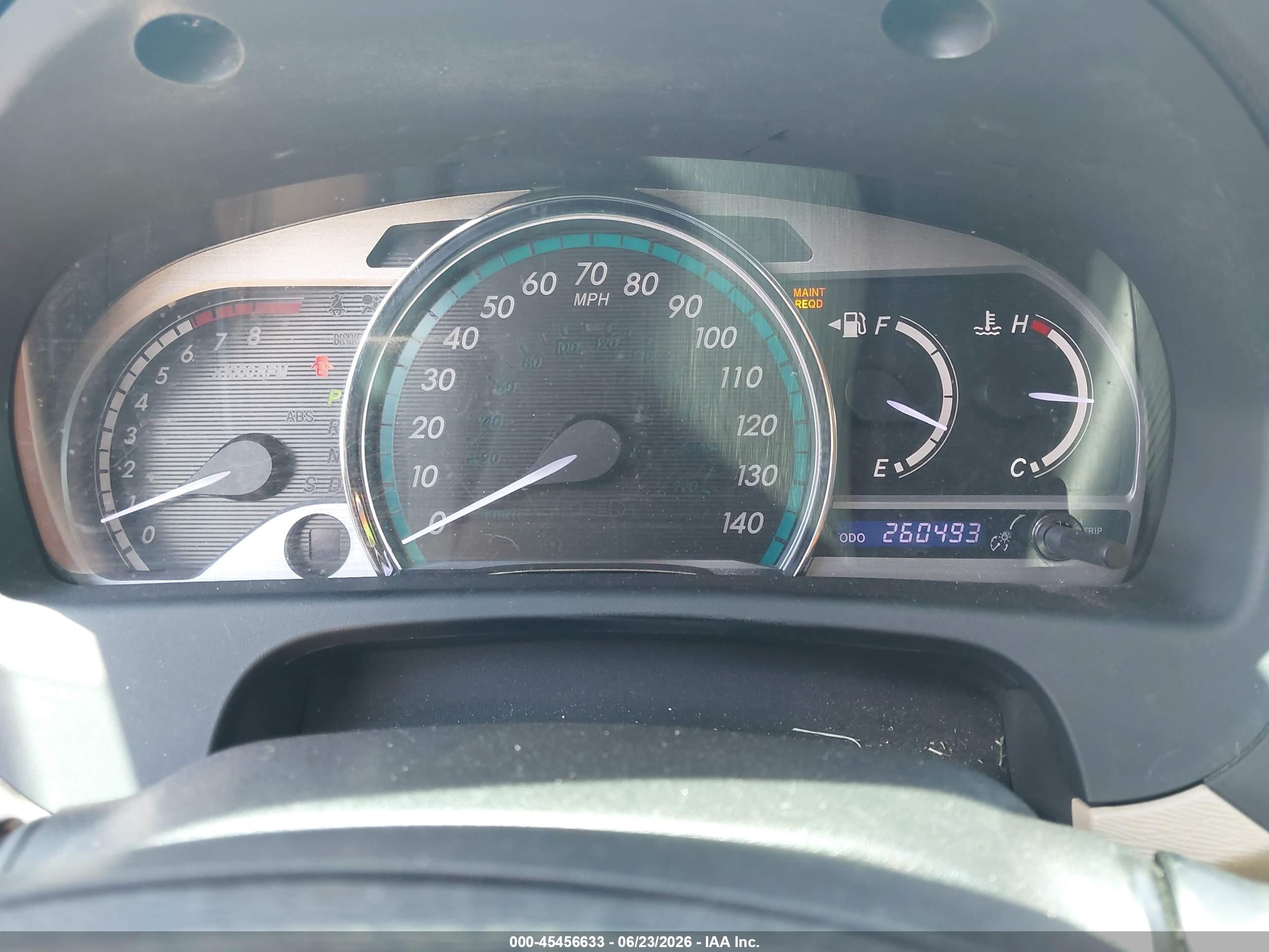 2011 Toyota Venza Base V6 Blue vin: 4T3BK3BB3BU057116