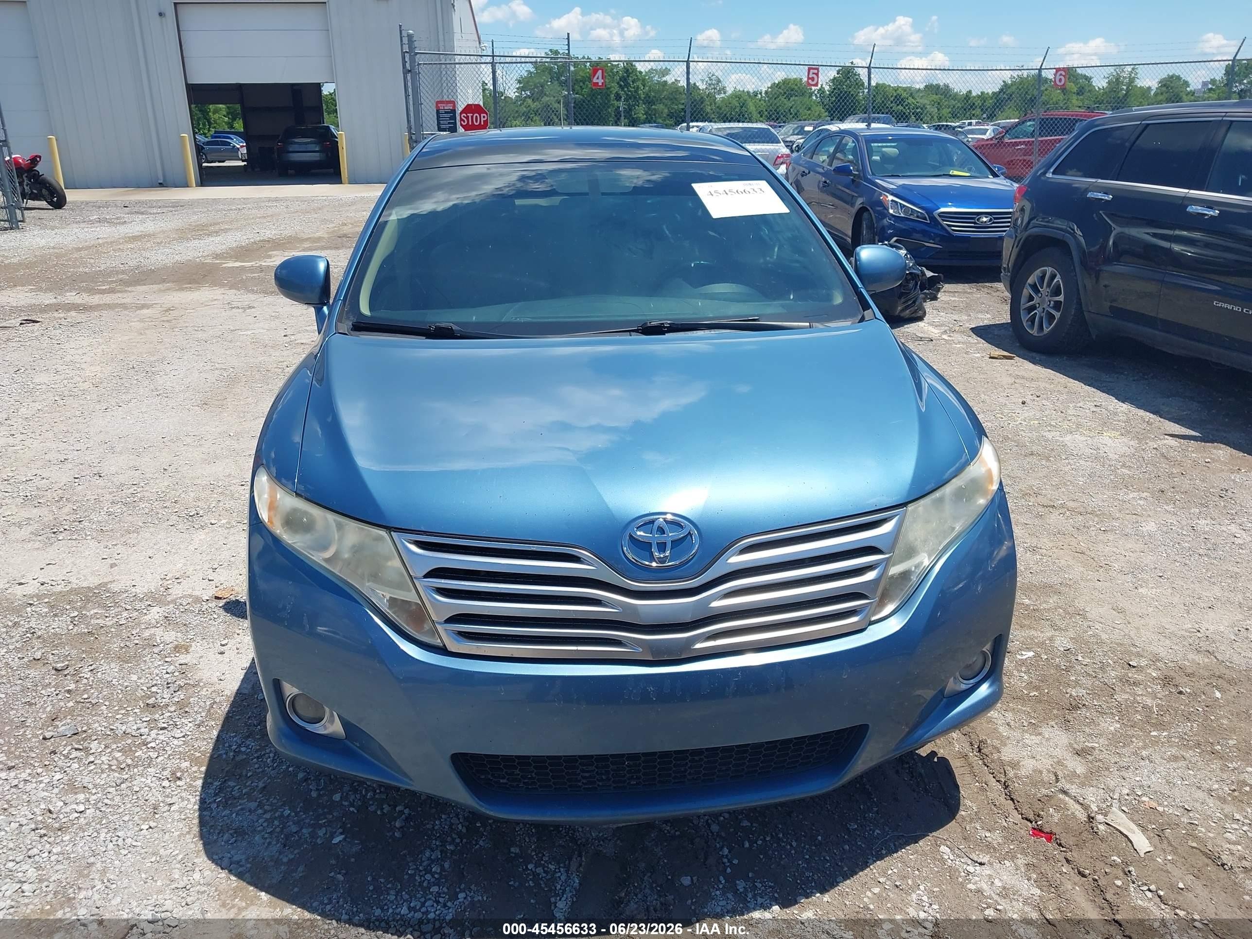 2011 Toyota Venza Base V6 Blue vin: 4T3BK3BB3BU057116