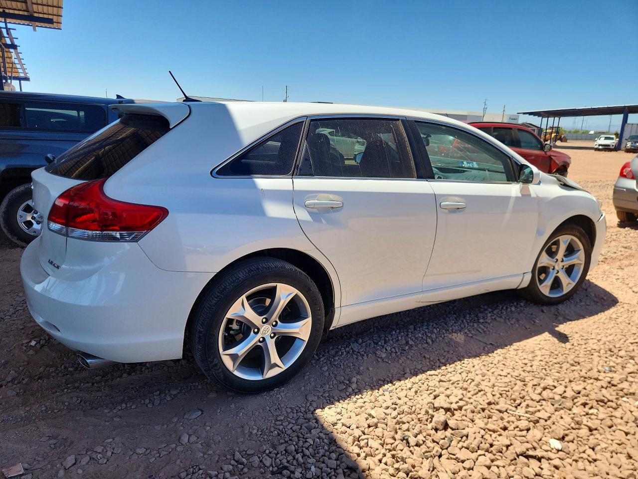 2012 Toyota Venza Le Белый vin: 4T3BK3BB3CU066416
