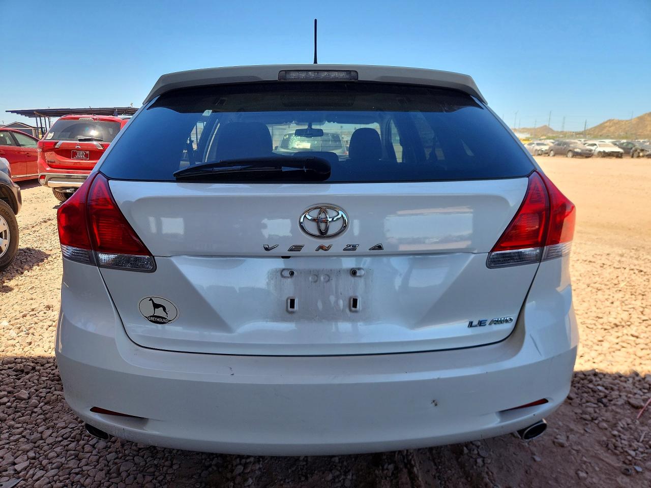 2012 Toyota Venza Le Белый vin: 4T3BK3BB3CU066416