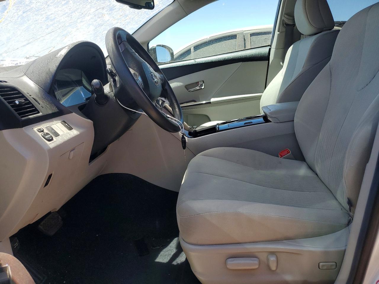 2012 Toyota Venza Le Белый vin: 4T3BK3BB3CU066416