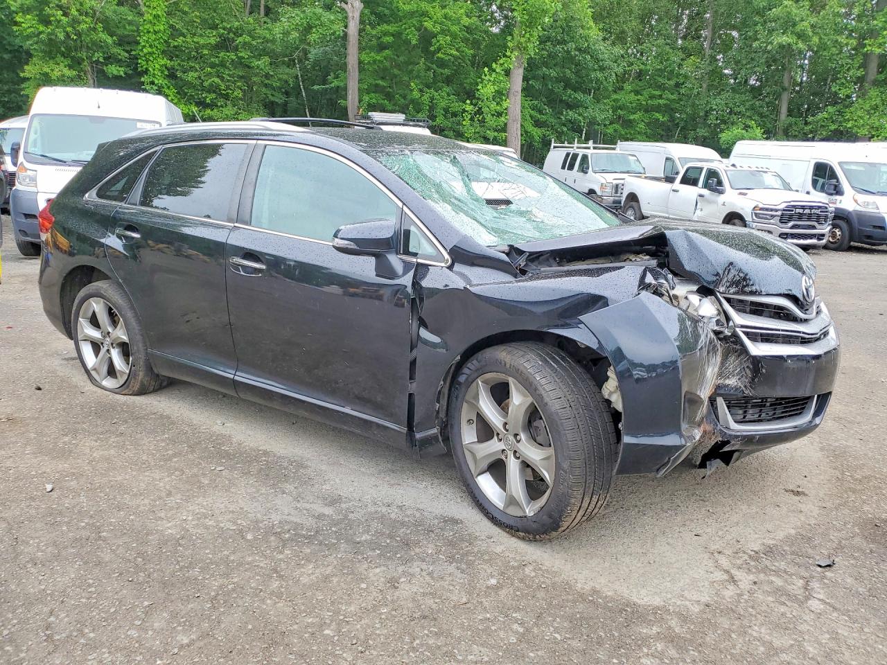2013 Toyota Venza Xle Black vin: 4T3BK3BB3DU078518
