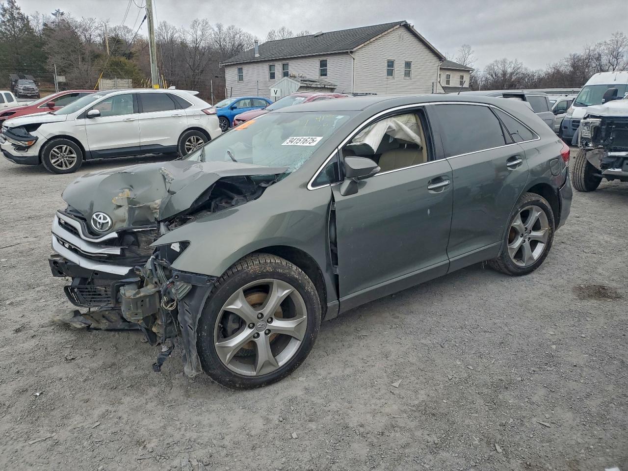 2013 Toyota Venza Green vin: 4T3BK3BB3DU079779