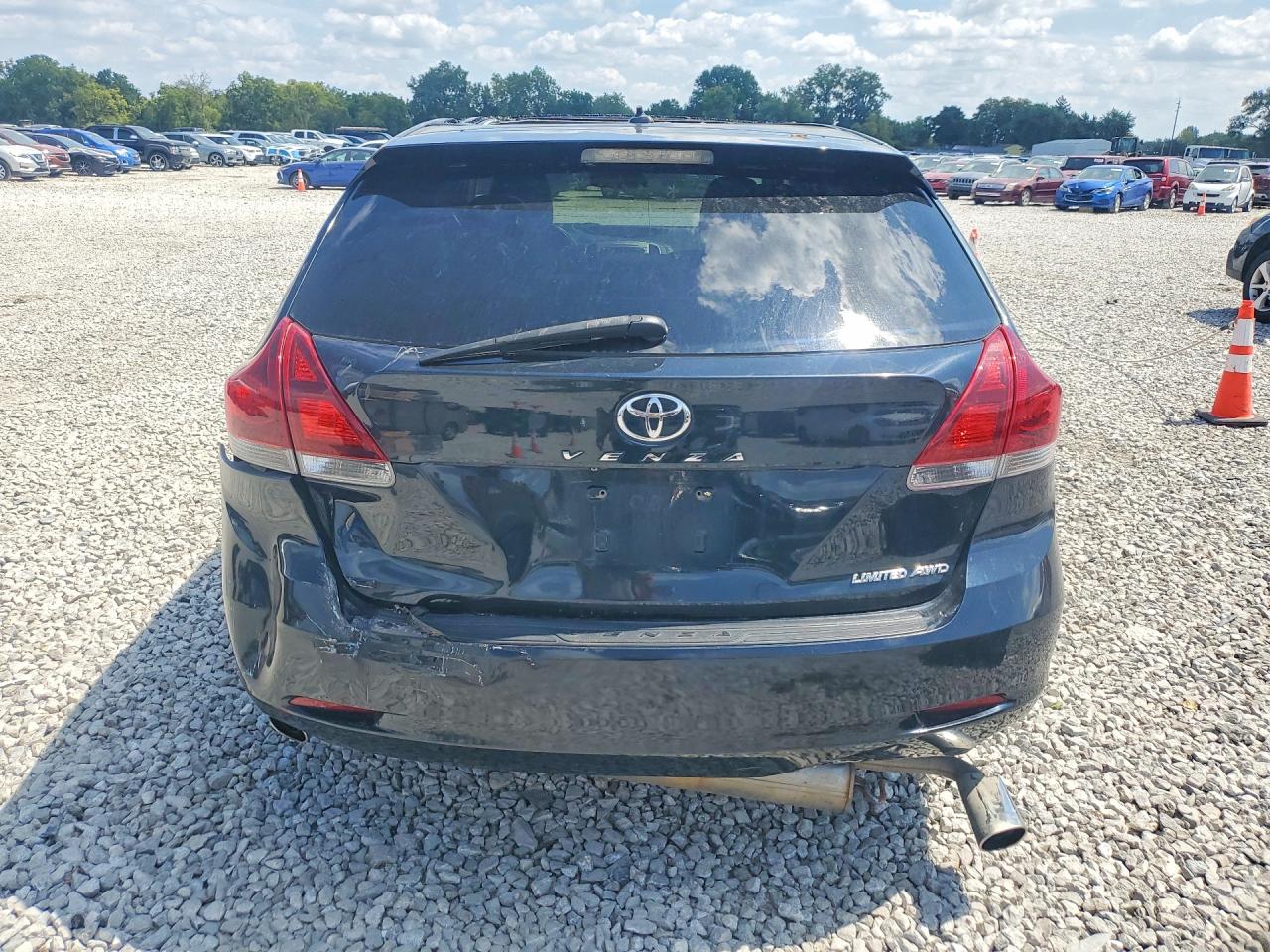 2013 Toyota Venza Limited Black vin: 4T3BK3BB3DU086134