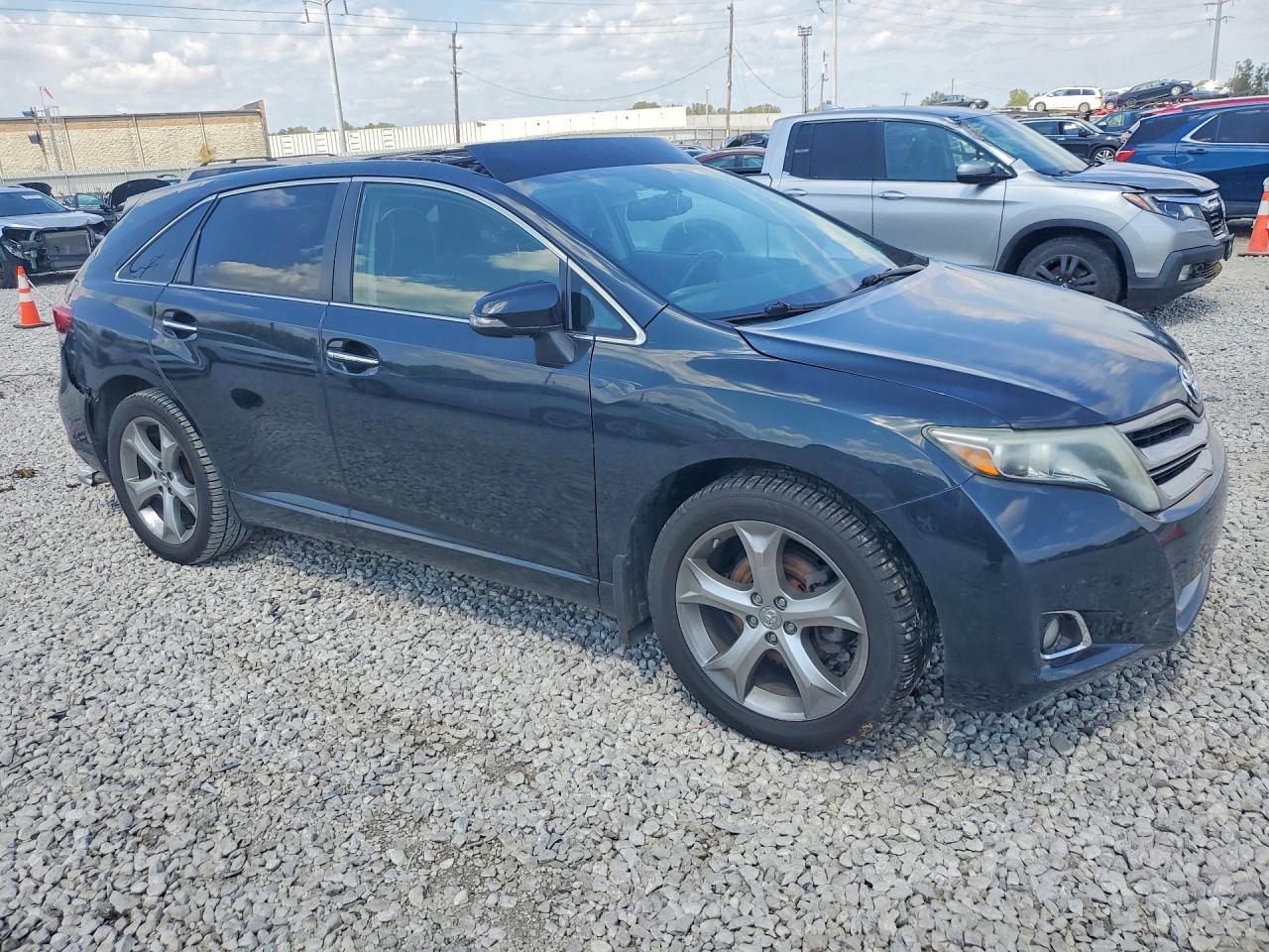 2013 Toyota Venza Limited Black vin: 4T3BK3BB3DU086134
