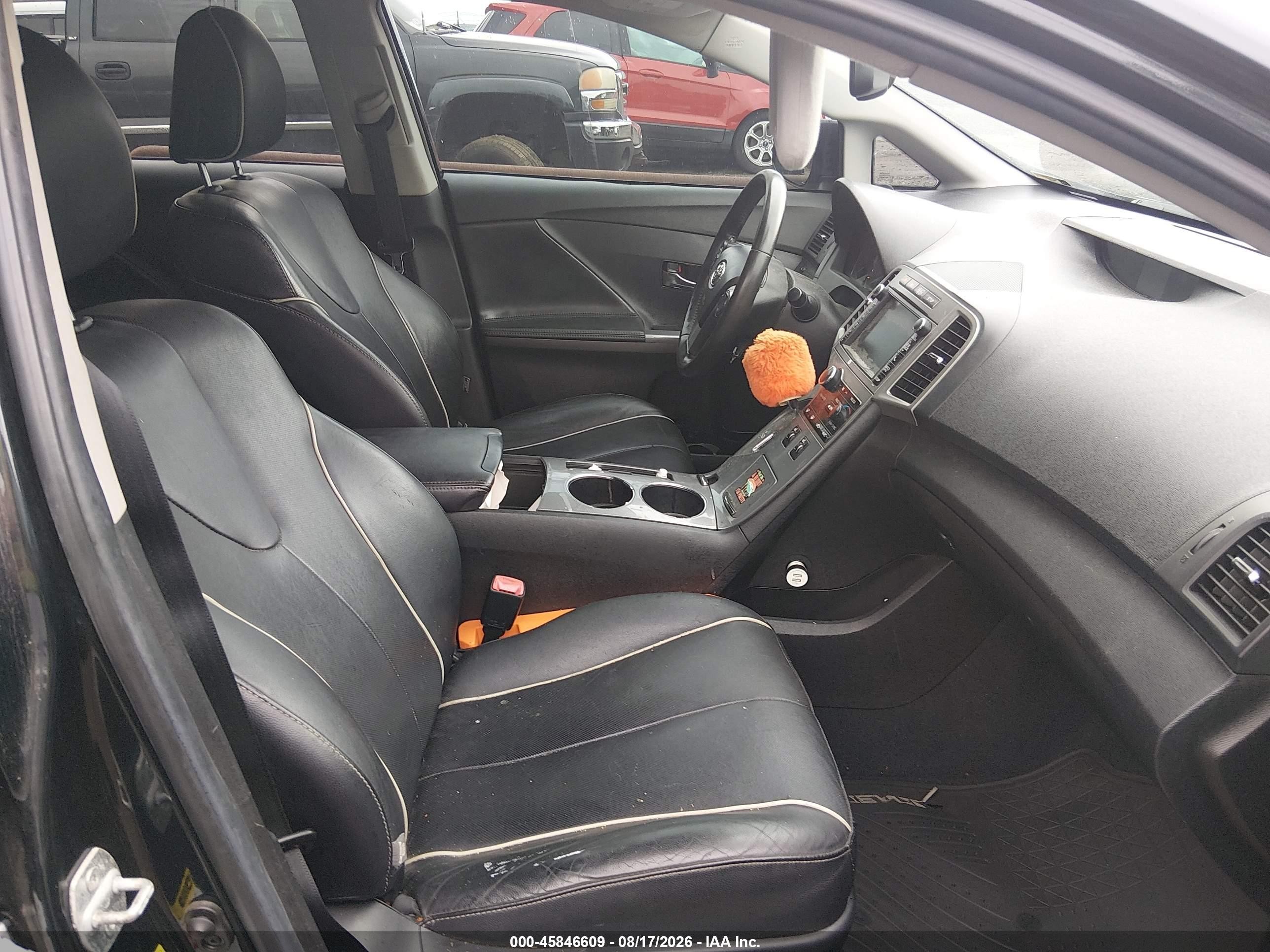 2013 Toyota Venza Limited V6 Black vin: 4T3BK3BB3DU086344
