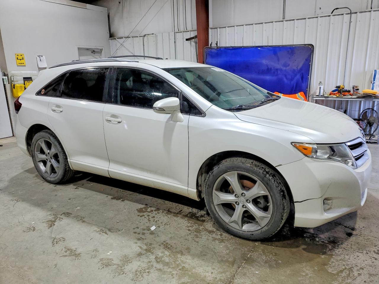 2013 Toyota Venza Le White vin: 4T3BK3BB3DU087932