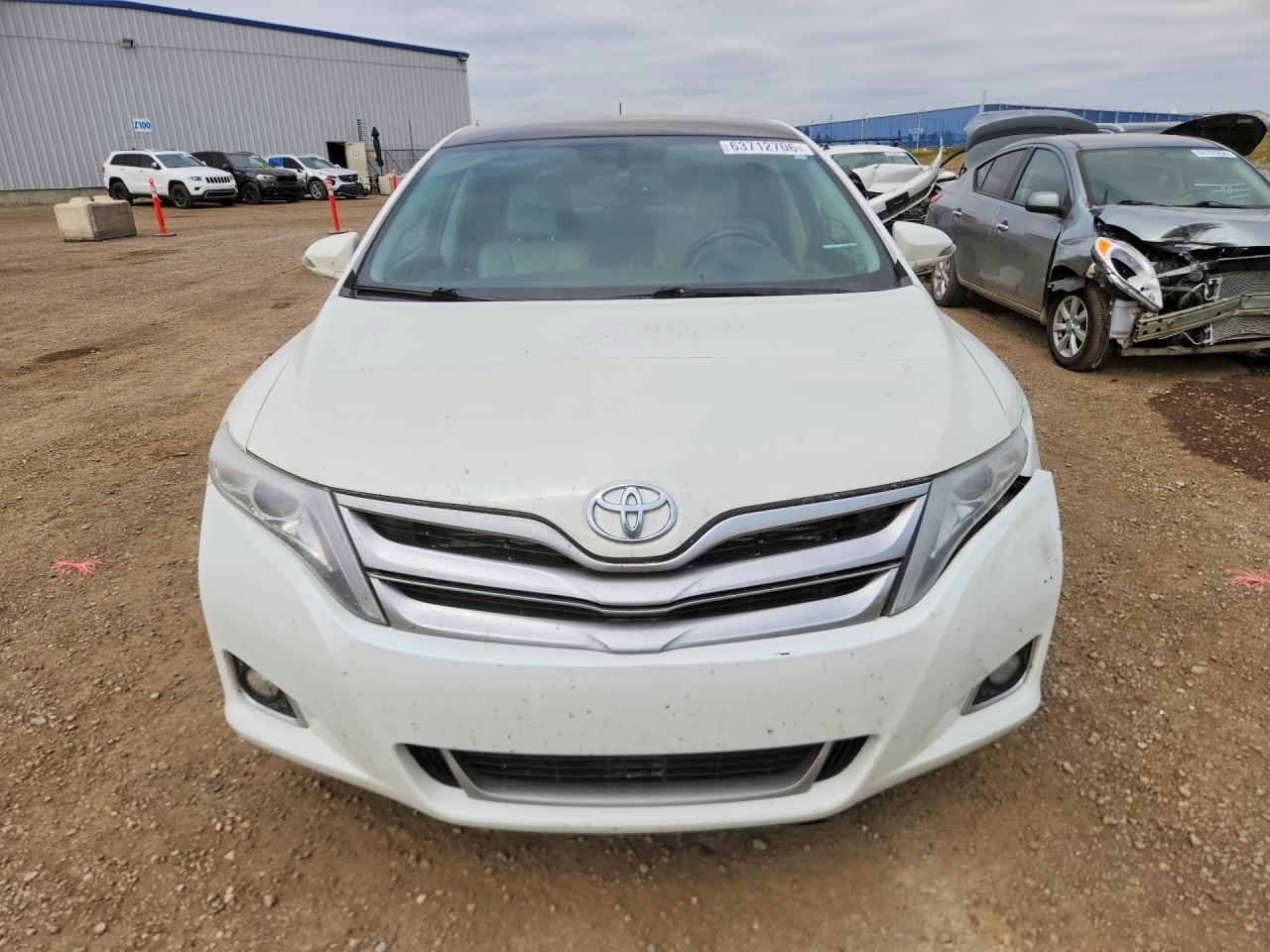 2013 Toyota Venza Le White vin: 4T3BK3BB3DU089440
