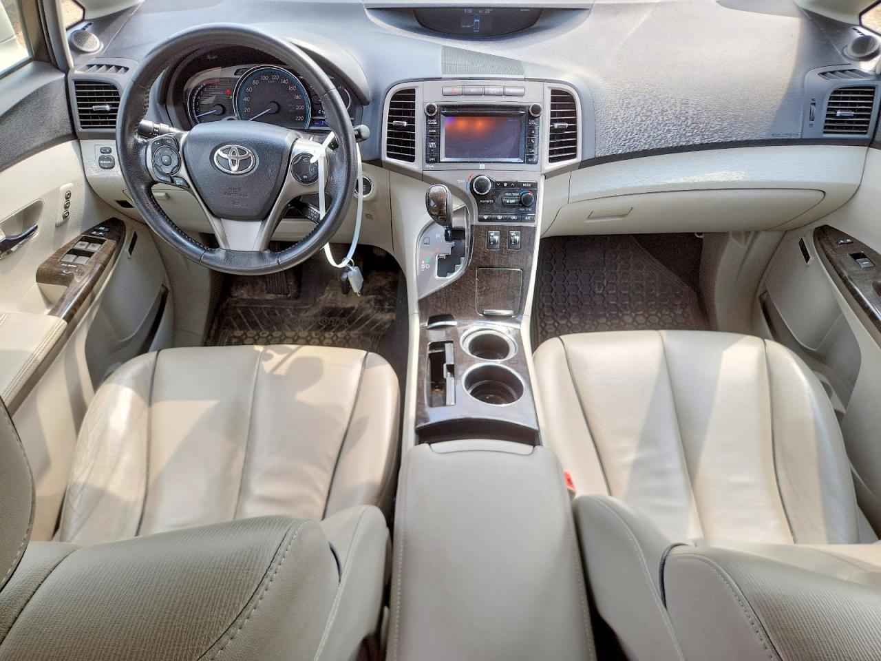 2013 Toyota Venza Le White vin: 4T3BK3BB3DU089440