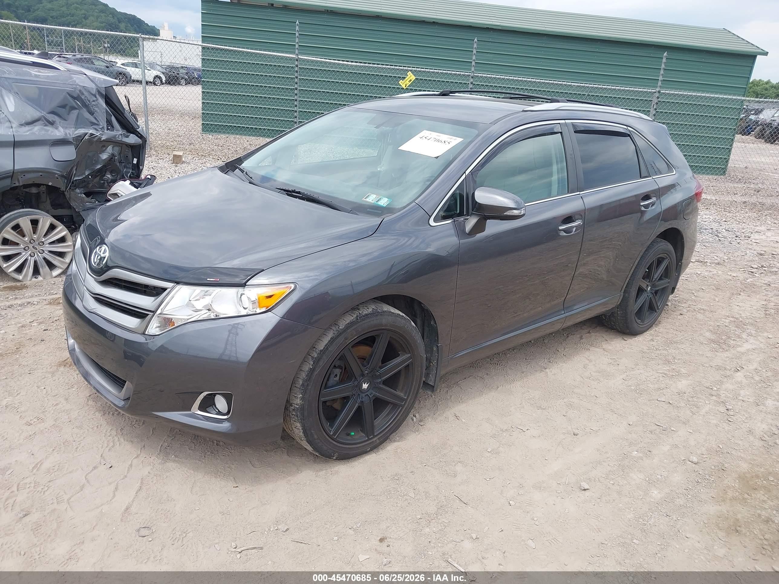 2013 Toyota Venza Xle V6 Gray vin: 4T3BK3BB3DU092113