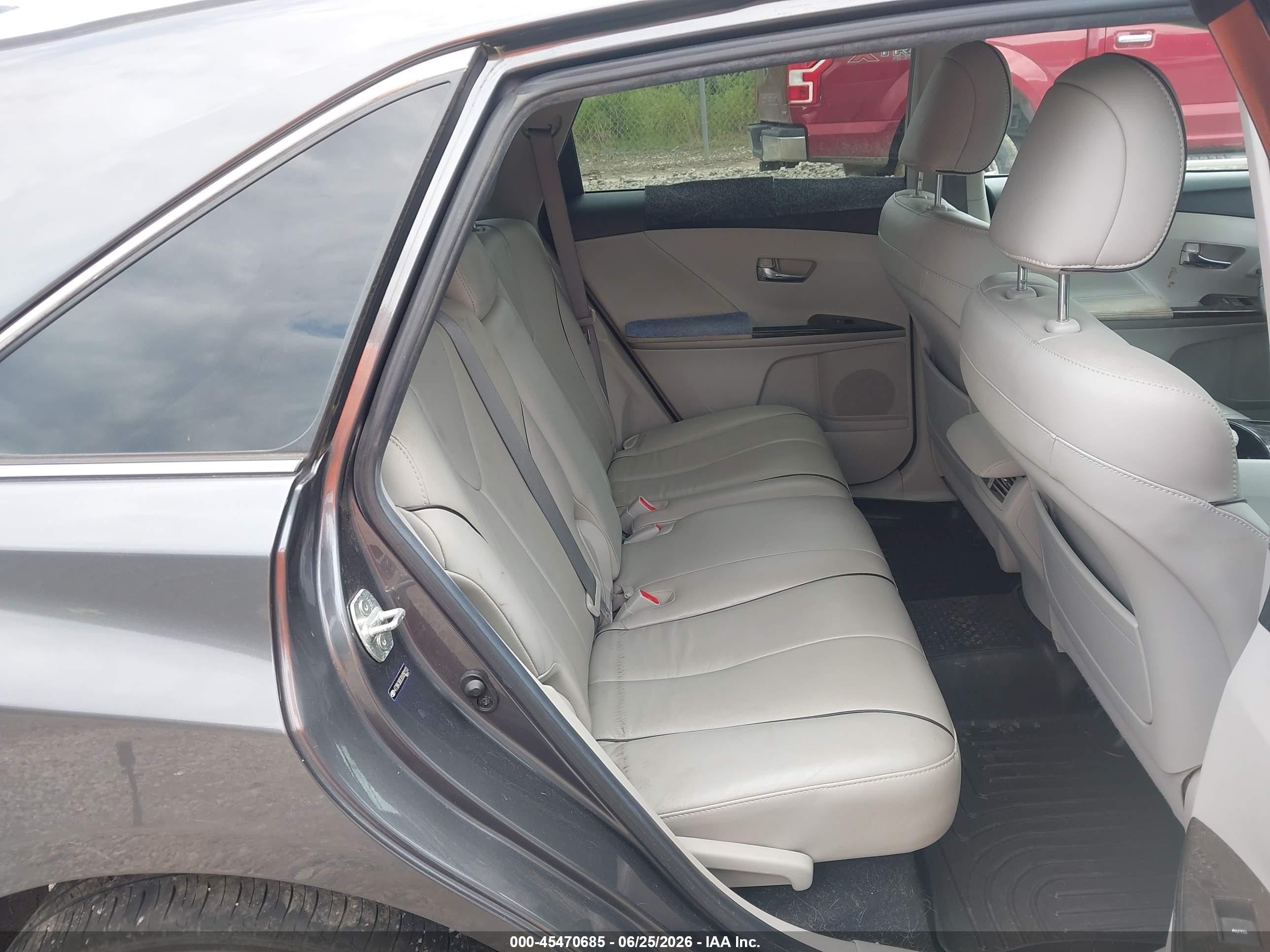 2013 Toyota Venza Xle V6 Gray vin: 4T3BK3BB3DU092113