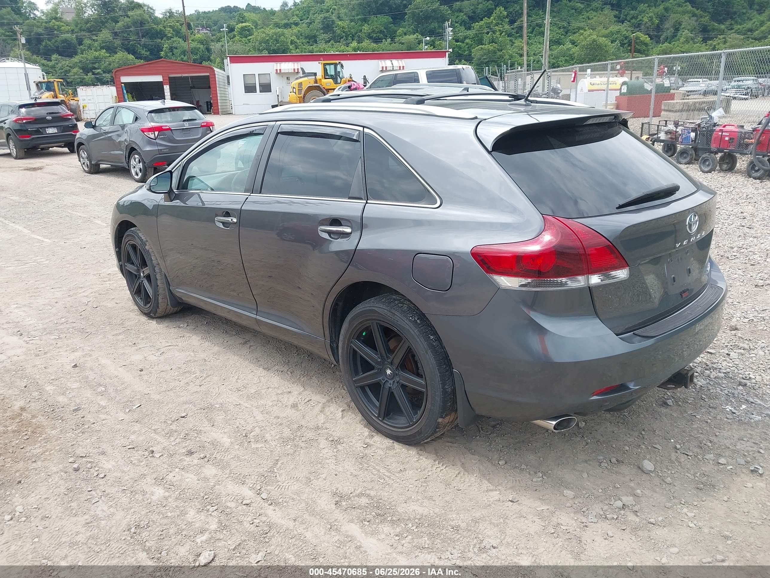 2013 Toyota Venza Xle V6 Gray vin: 4T3BK3BB3DU092113