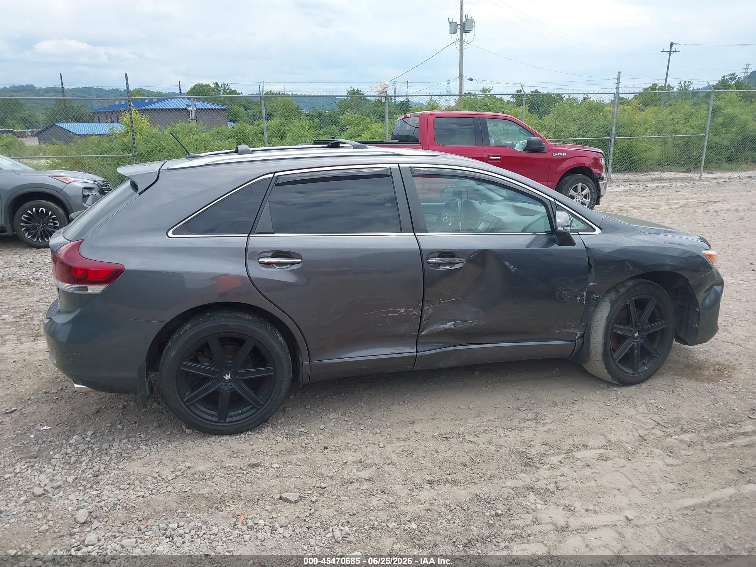 2013 Toyota Venza Xle V6 Gray vin: 4T3BK3BB3DU092113