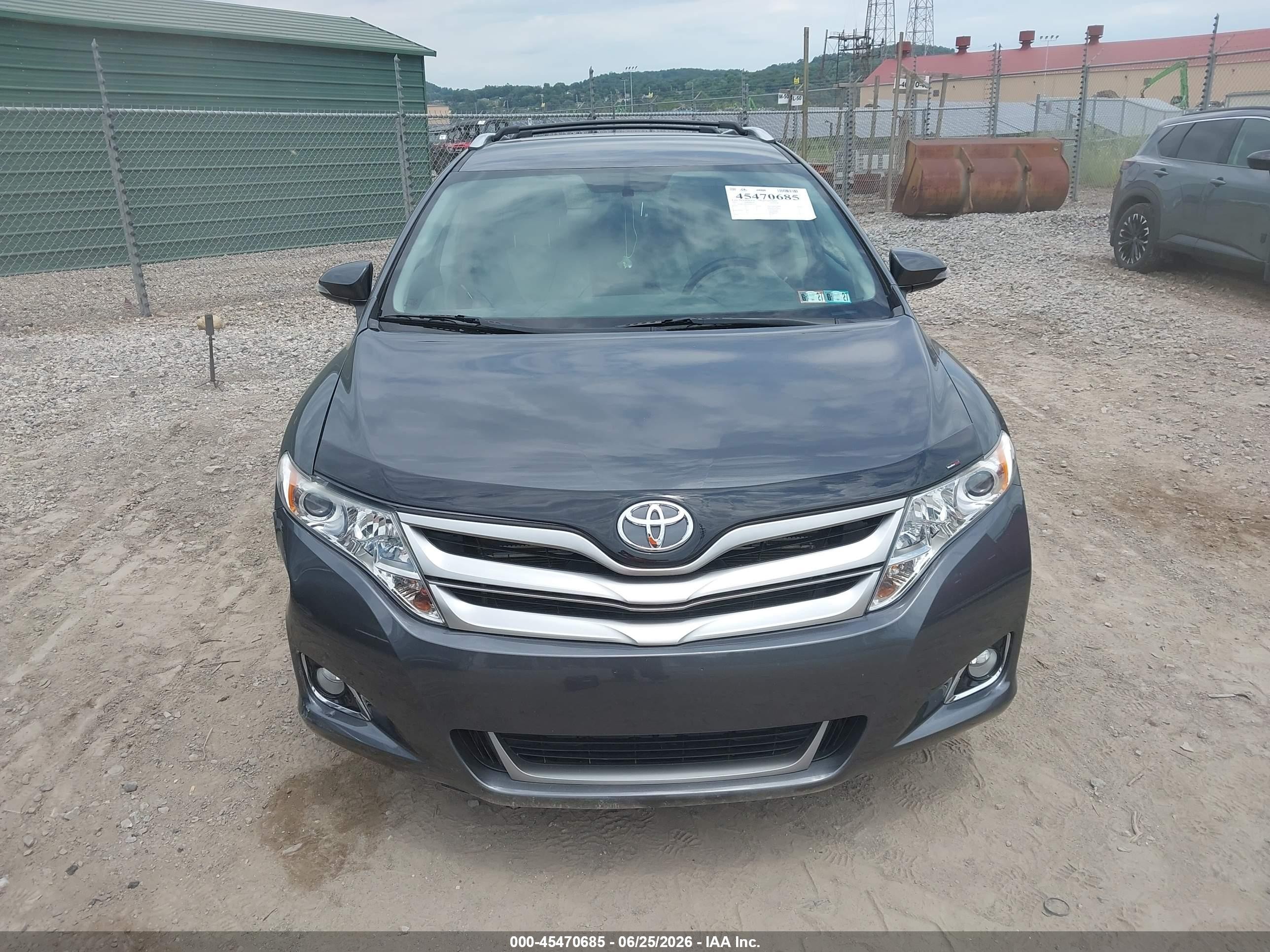 2013 Toyota Venza Xle V6 Gray vin: 4T3BK3BB3DU092113