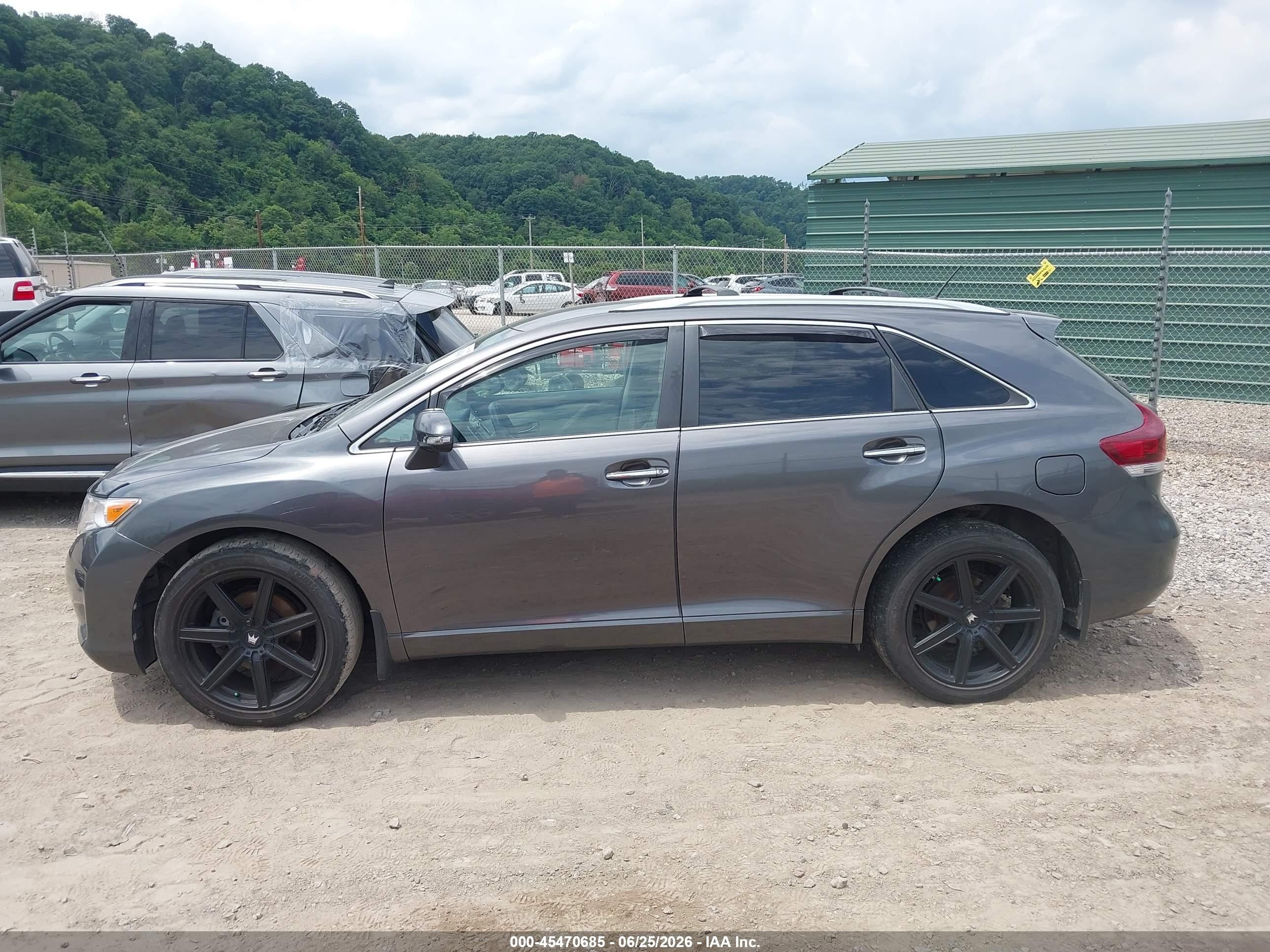 2013 Toyota Venza Xle V6 Gray vin: 4T3BK3BB3DU092113