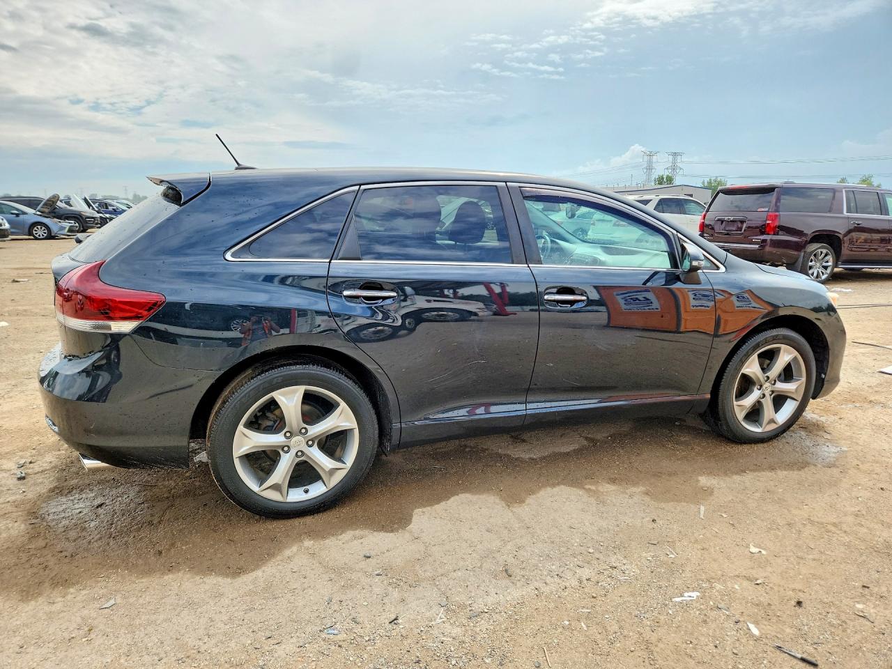 2013 Toyota Venza Xle Charcoal vin: 4T3BK3BB3DU095464