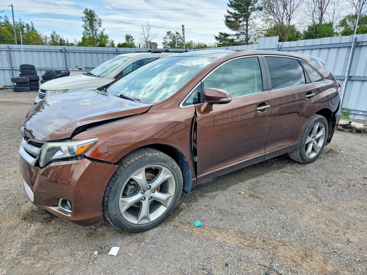 2014 Toyota Venza Le Brown vin: 4T3BK3BB3EU099080