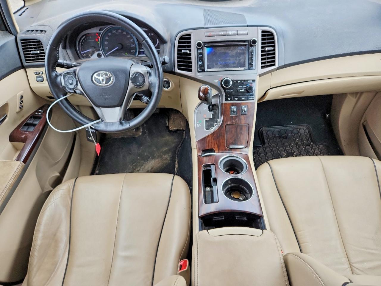 2014 Toyota Venza Le Brown vin: 4T3BK3BB3EU099080