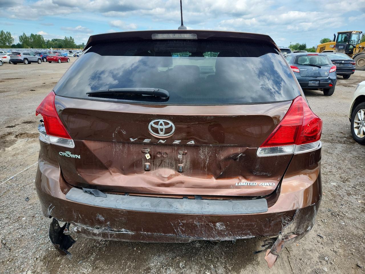 2014 Toyota Venza Le Brown vin: 4T3BK3BB3EU099080