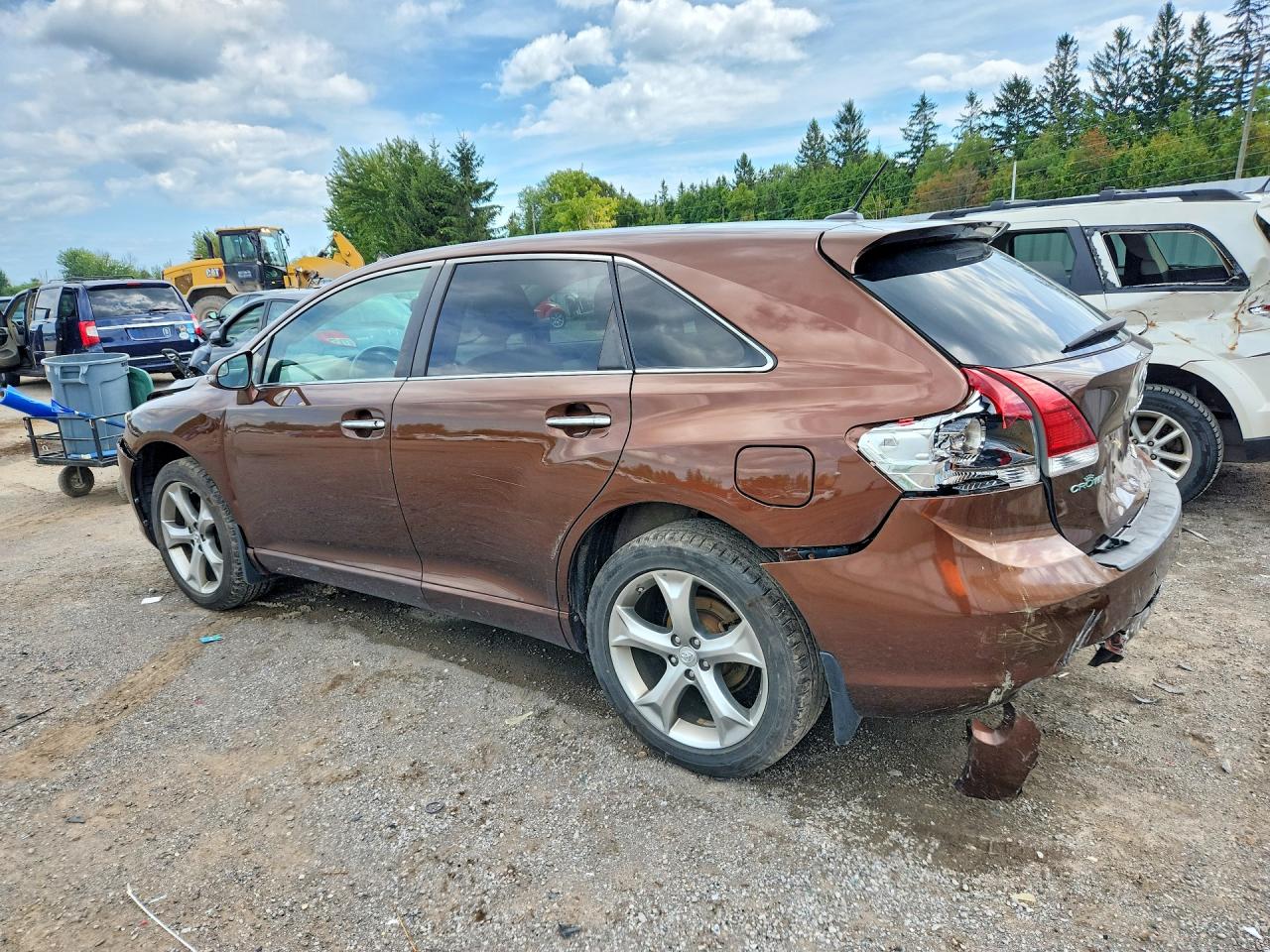 2014 Toyota Venza Le Brown vin: 4T3BK3BB3EU099080