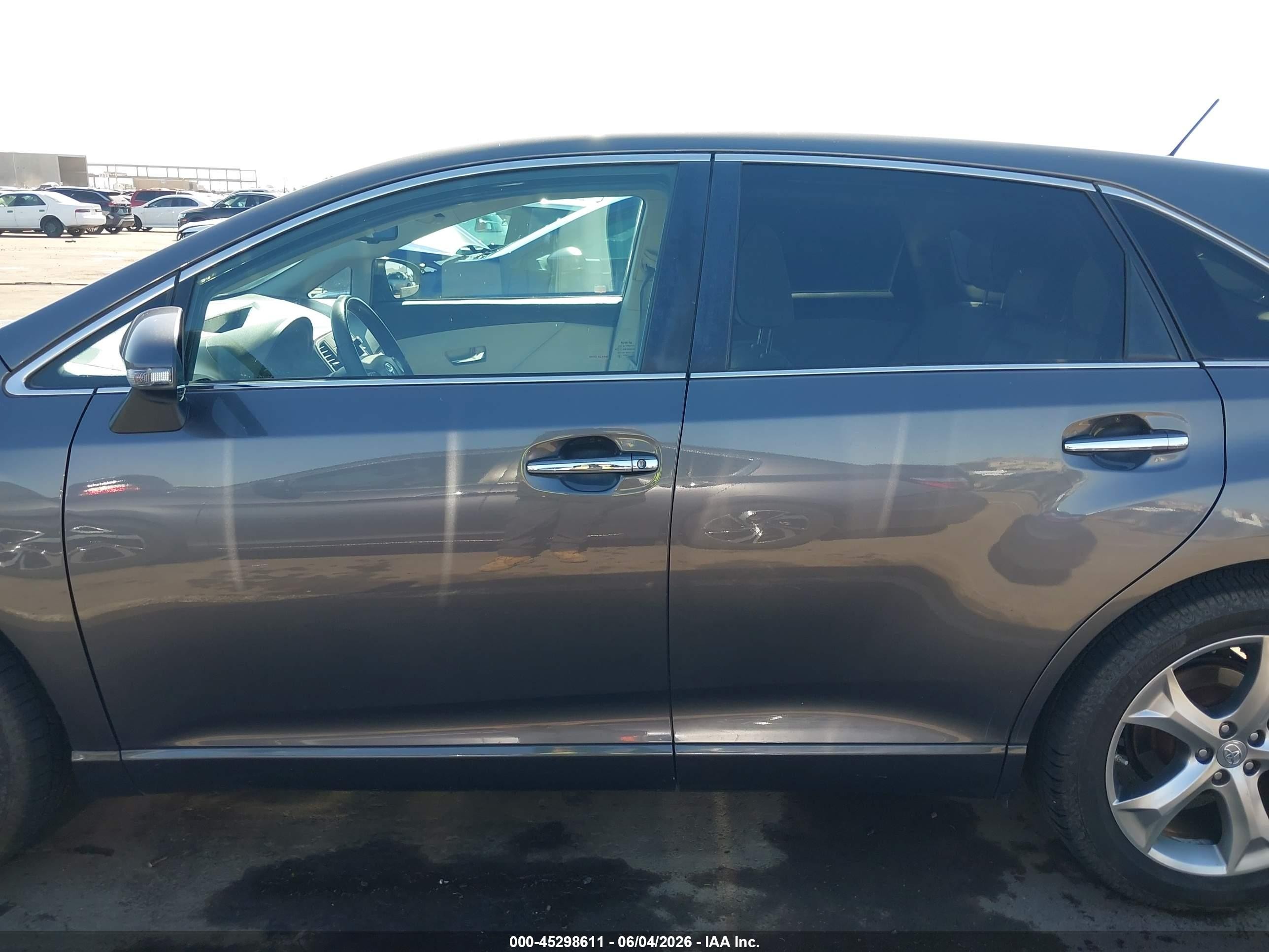 2014 Toyota Venza Limited V6 Gray vin: 4T3BK3BB3EU099757