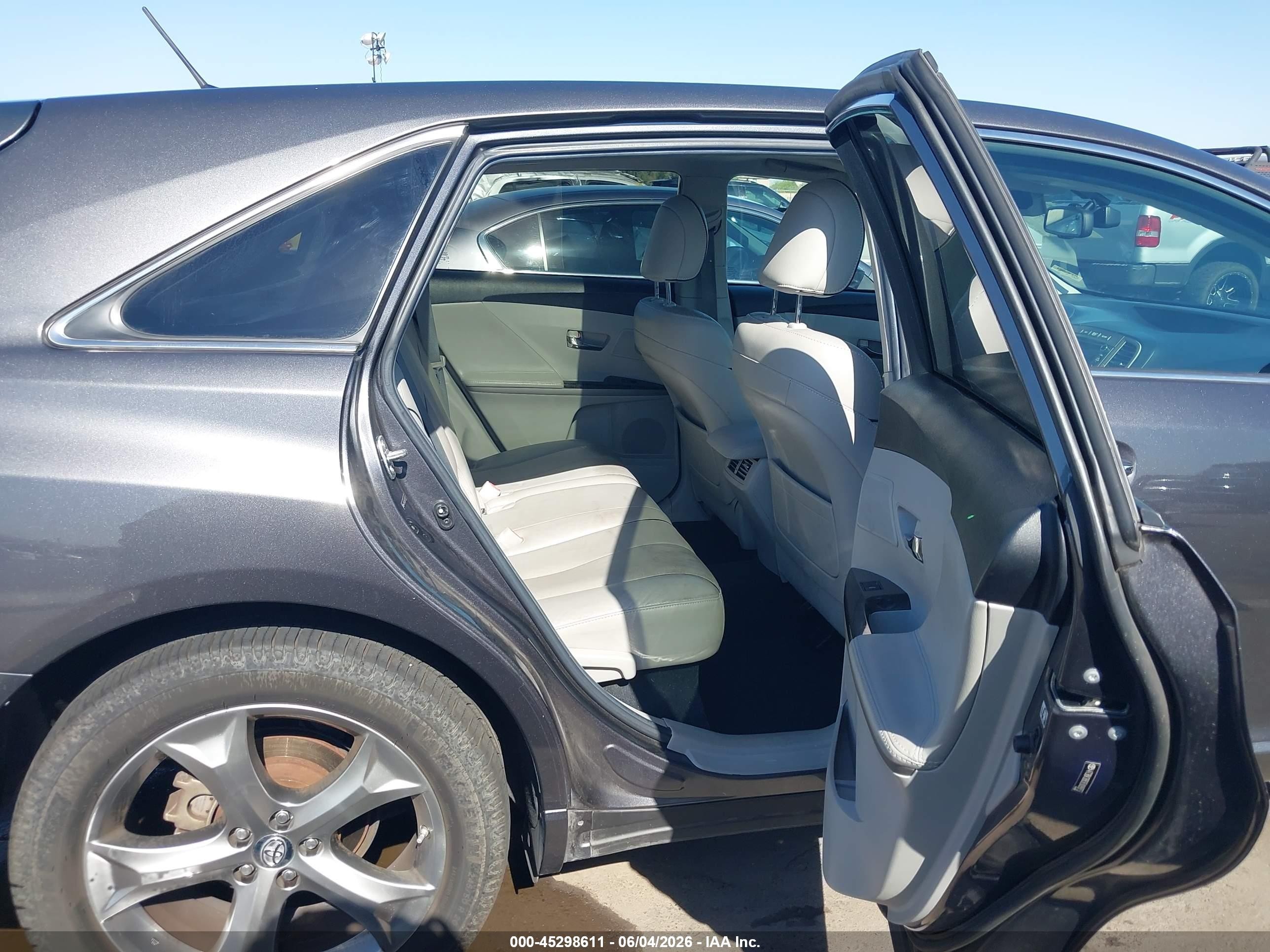 2014 Toyota Venza Limited V6 Gray vin: 4T3BK3BB3EU099757