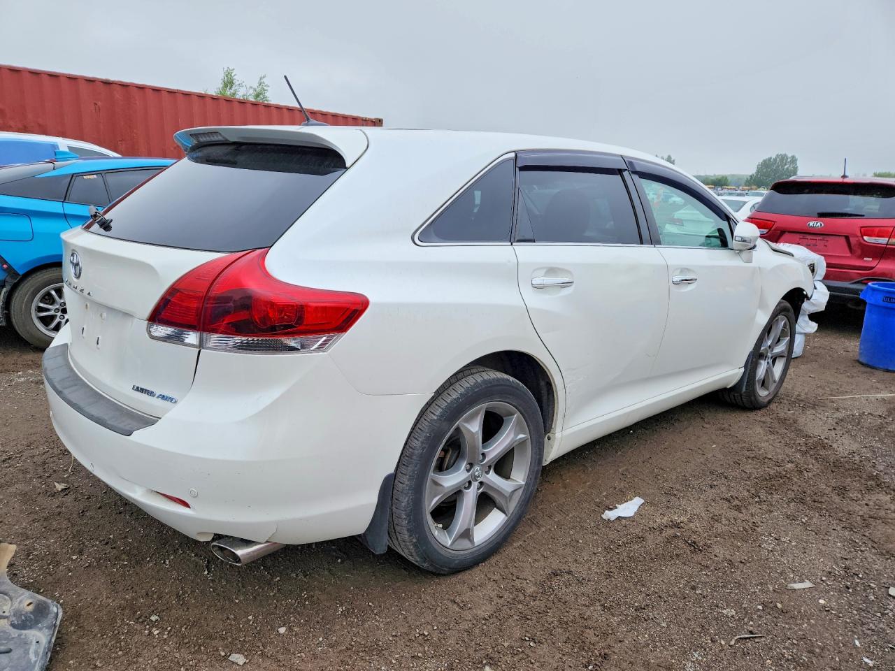 2015 Toyota Venza Xle White vin: 4T3BK3BB3FU111455