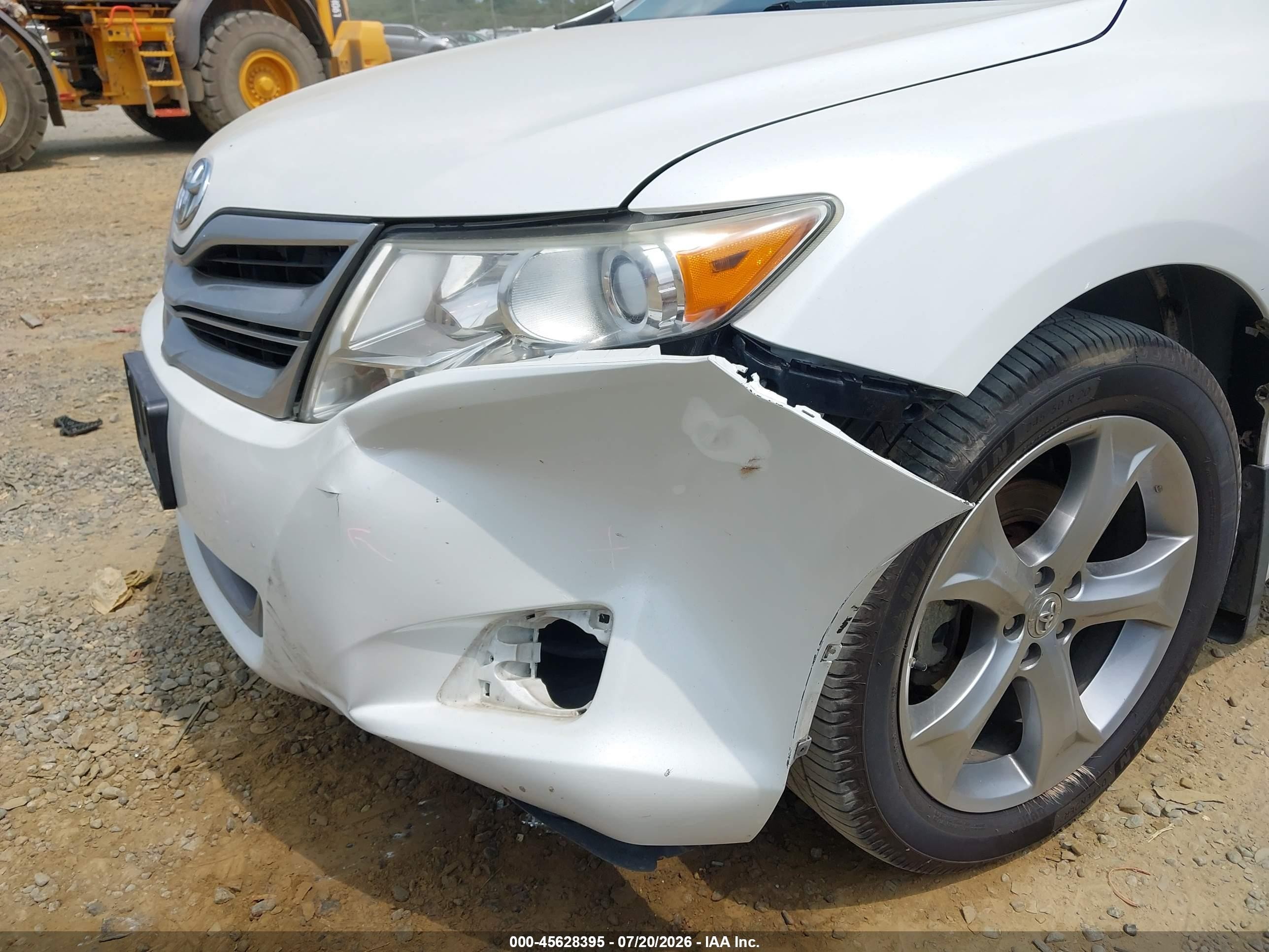 2015 Toyota Venza Xle V6 Белый vin: 4T3BK3BB3FU112038