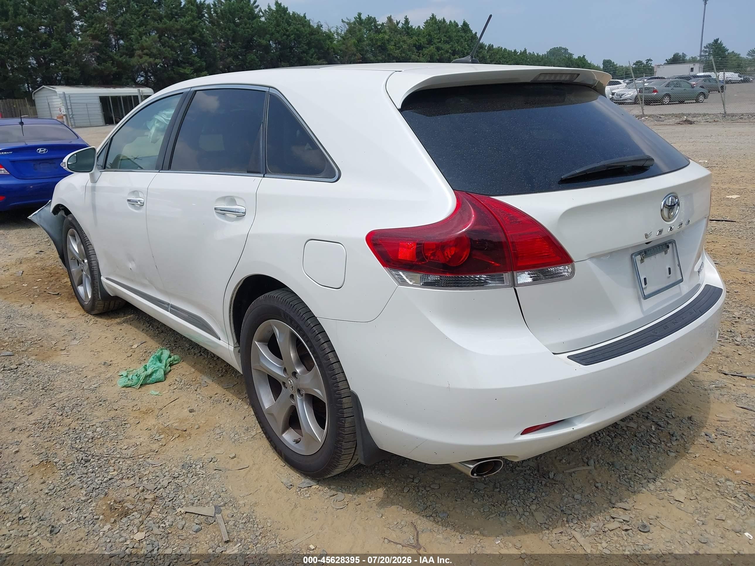 2015 Toyota Venza Xle V6 Белый vin: 4T3BK3BB3FU112038