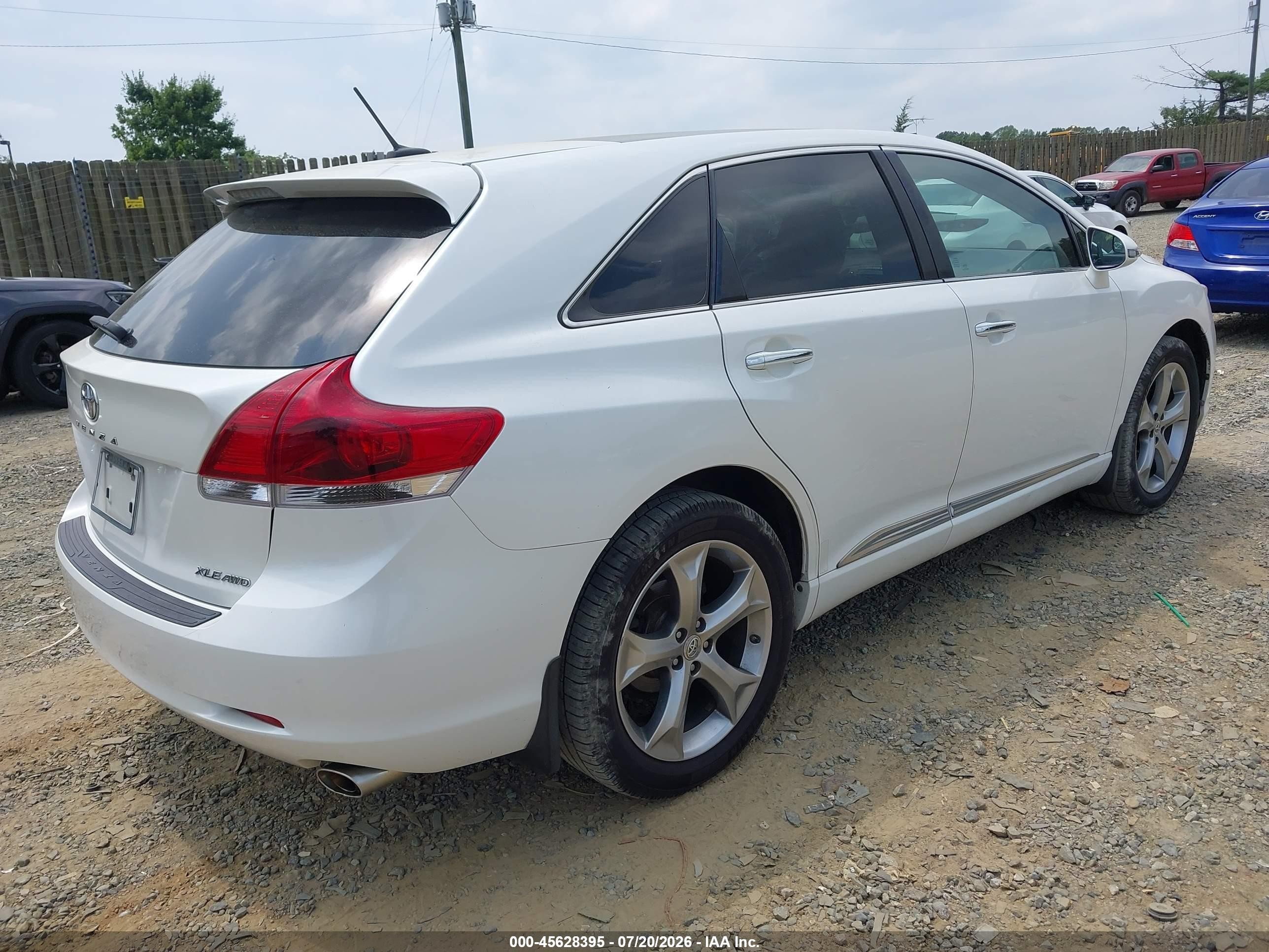 2015 Toyota Venza Xle V6 Белый vin: 4T3BK3BB3FU112038