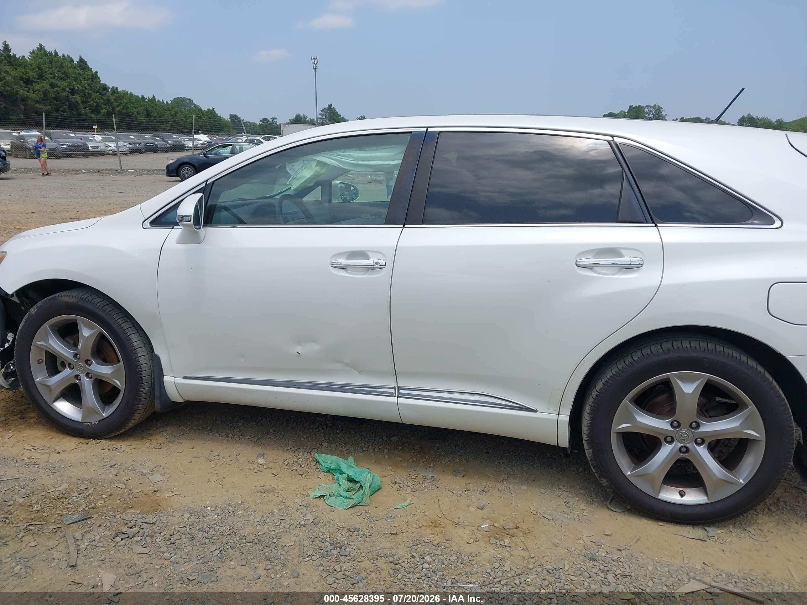 2015 Toyota Venza Xle V6 Белый vin: 4T3BK3BB3FU112038