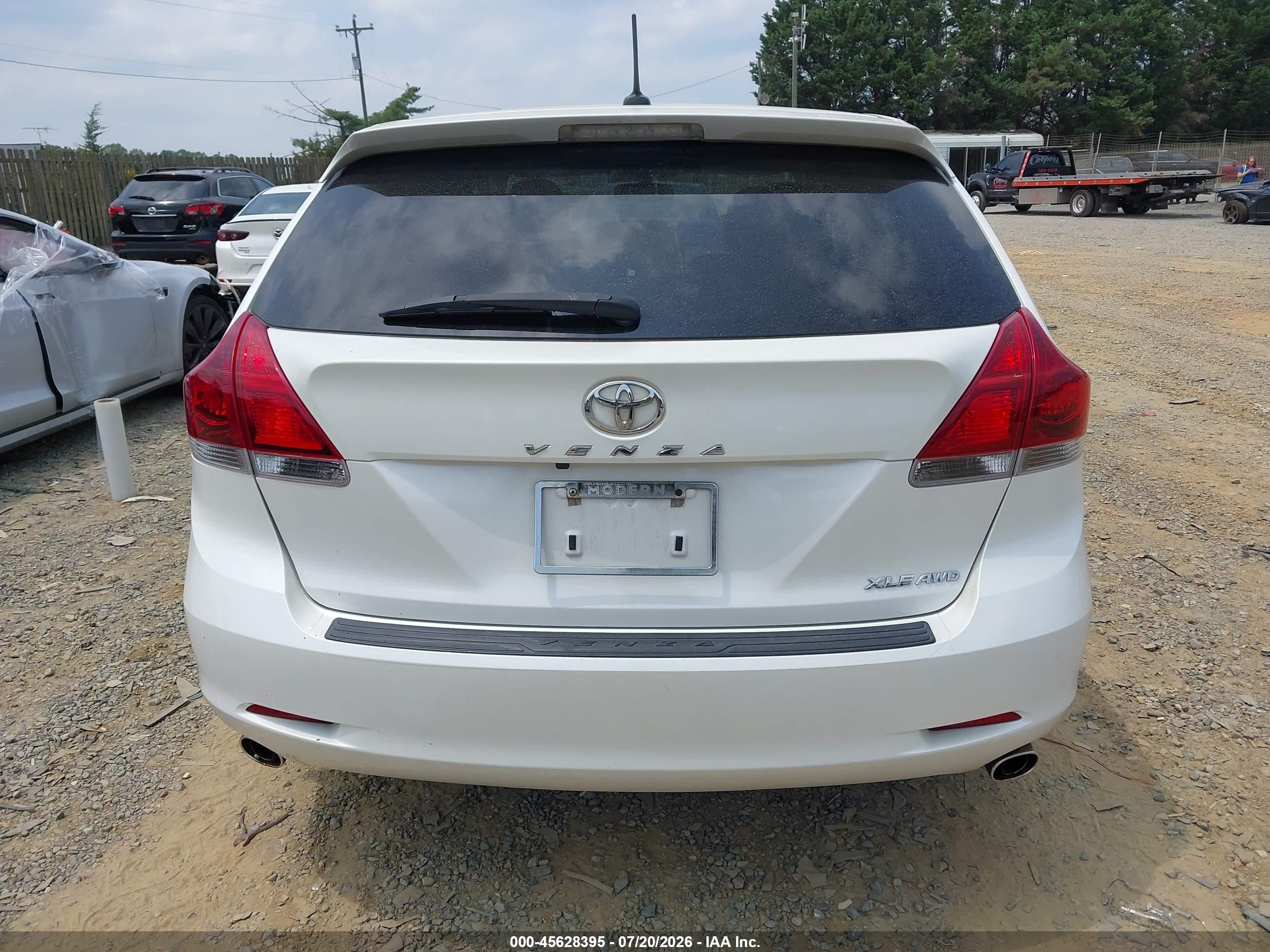 2015 Toyota Venza Xle V6 Белый vin: 4T3BK3BB3FU112038