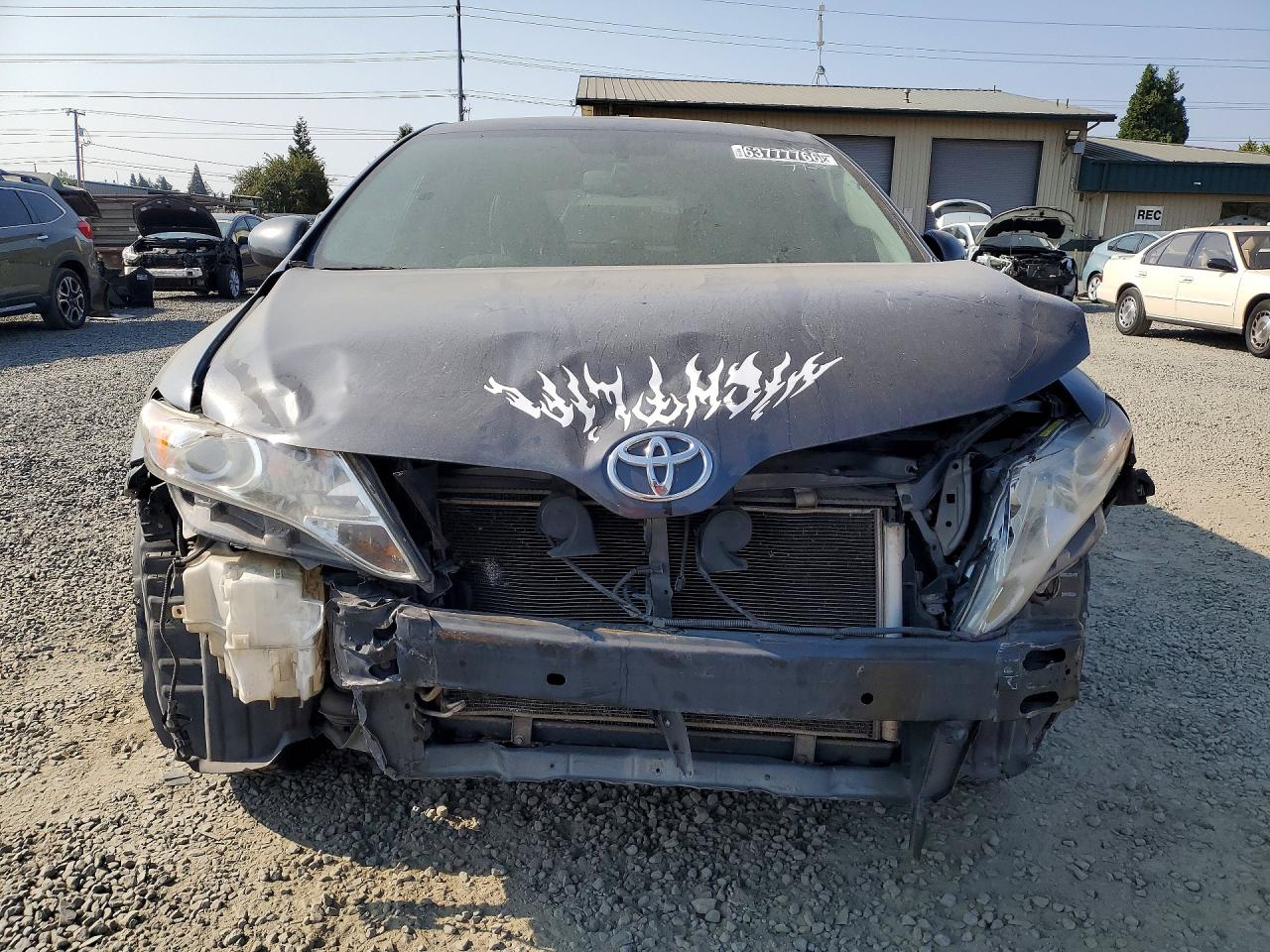 2010 Toyota Venza Awd V6 Black vin: 4T3BK3BB4AU030280