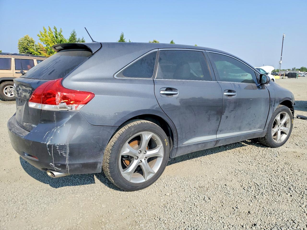 2010 Toyota Venza Awd V6 Black vin: 4T3BK3BB4AU030280
