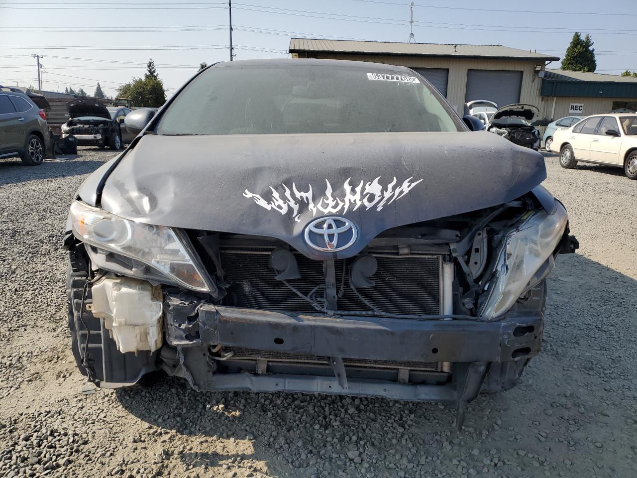 2010 Toyota Venza Awd V6 Black vin: 4T3BK3BB4AU030280 Damage: Grille, Missing, Replacement Required