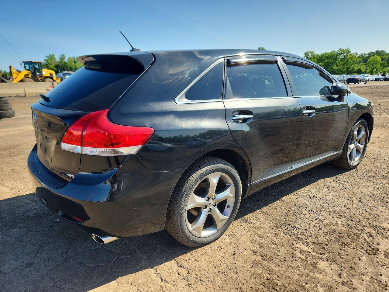 2010 Toyota Venza Awd V6 Black vin: 4T3BK3BB4AU044969