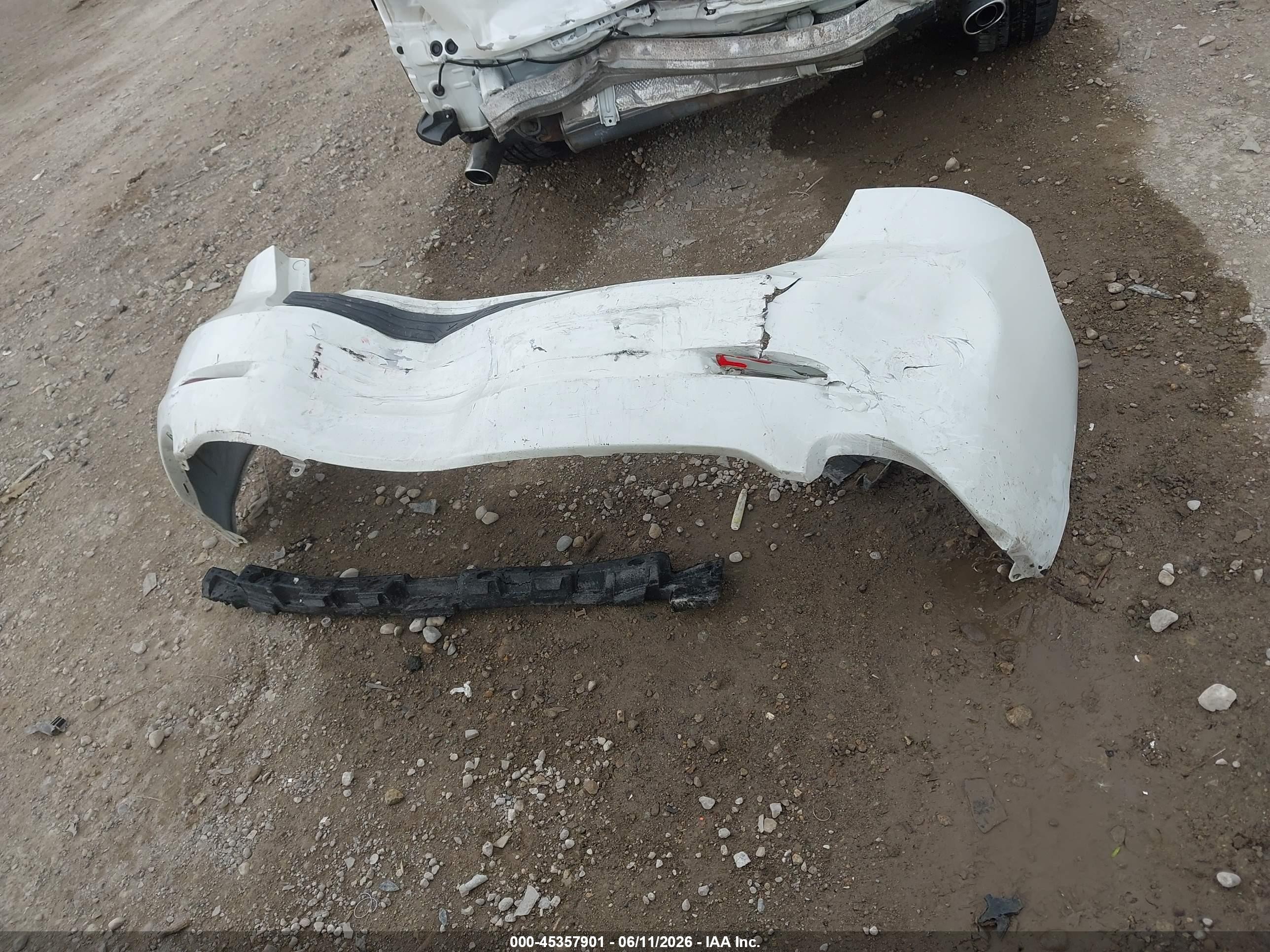2011 Toyota Venza Base V6 White vin: 4T3BK3BB4BU054242
