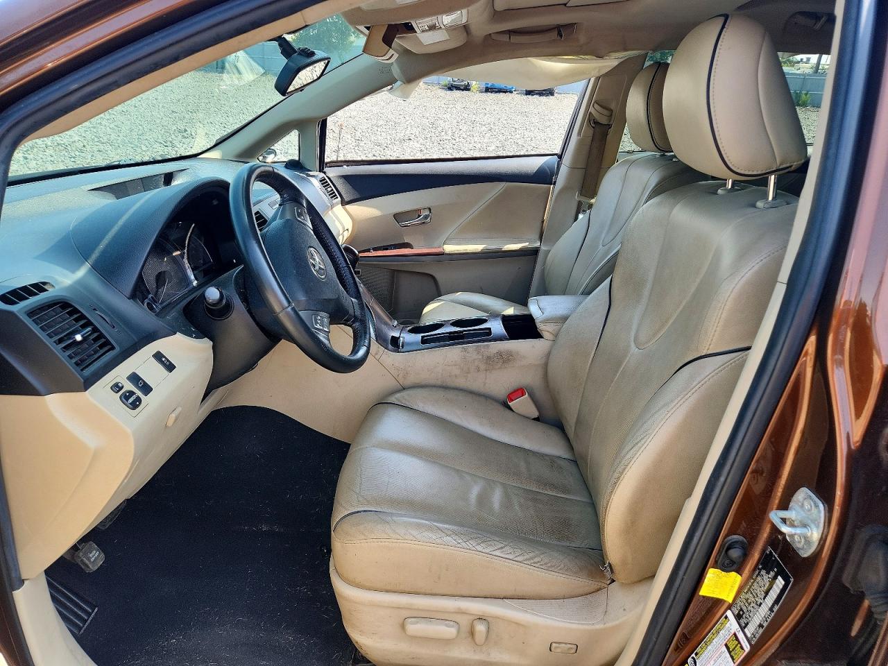 2012 Toyota Venza Xle Brown vin: 4T3BK3BB4CU064643