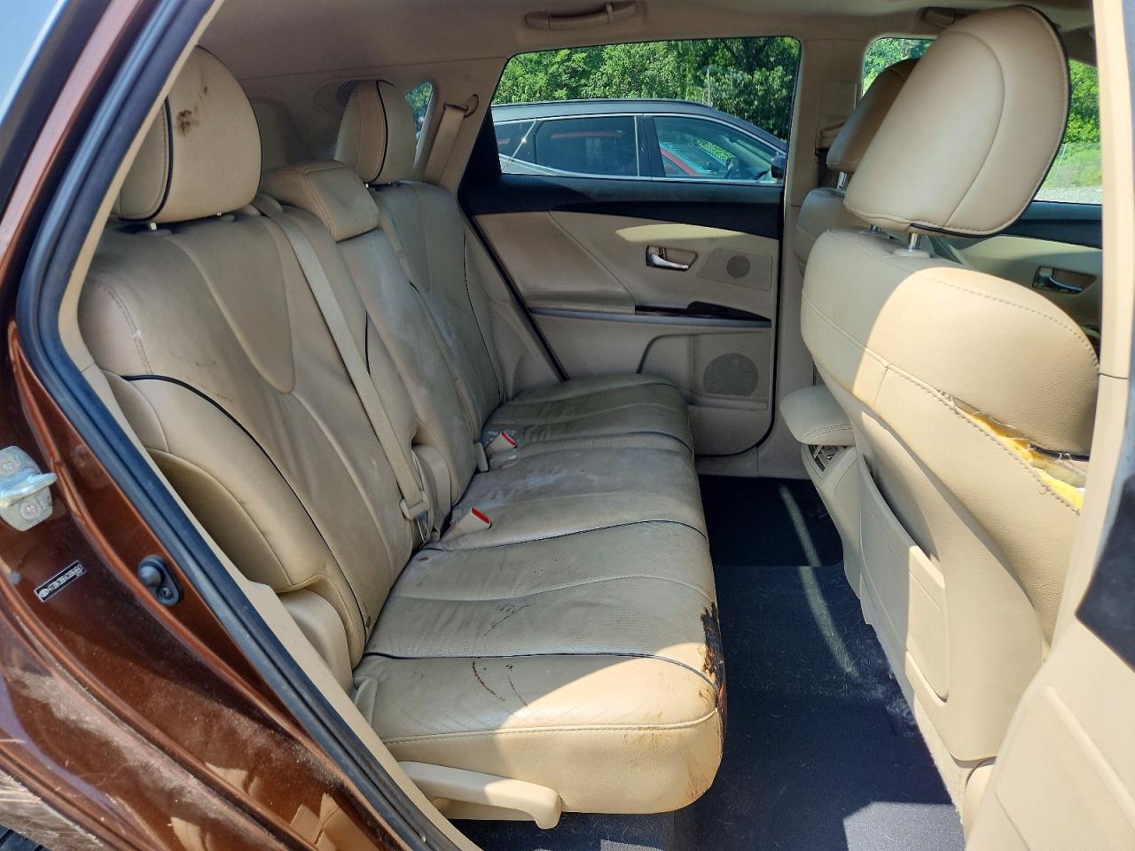 2012 Toyota Venza Xle Brown vin: 4T3BK3BB4CU064643