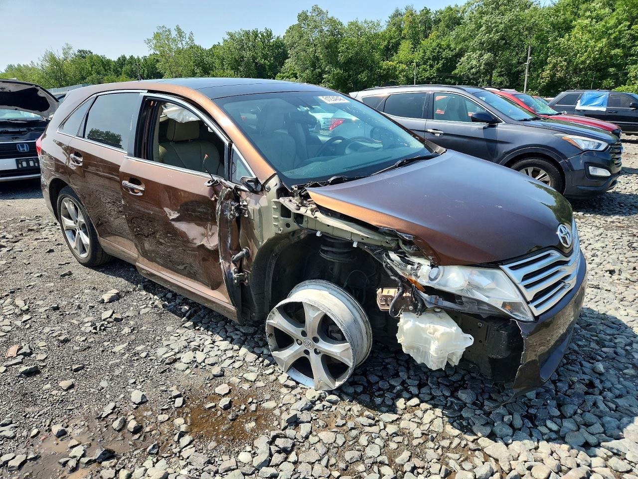 2012 Toyota Venza Xle Brown vin: 4T3BK3BB4CU064643