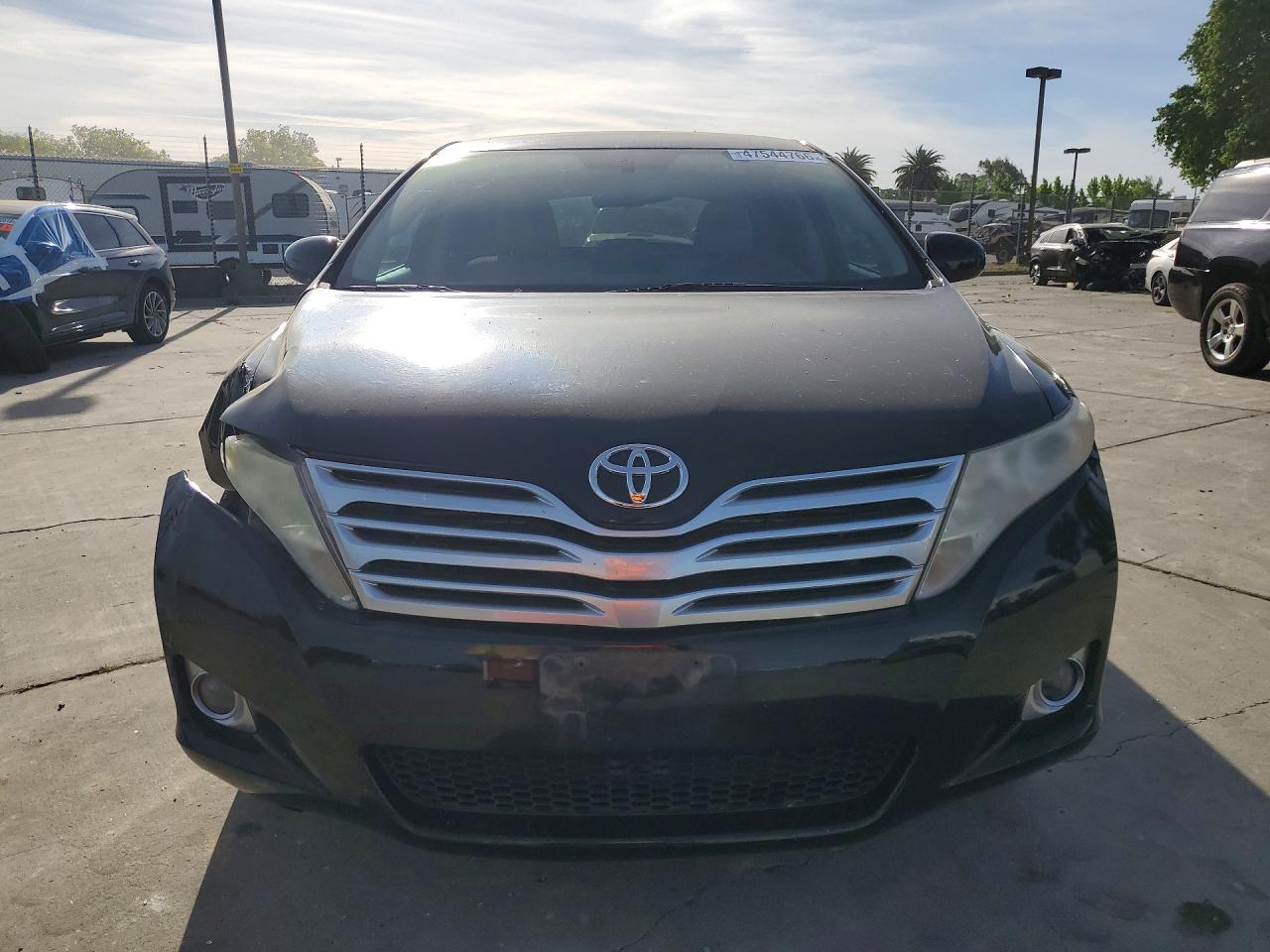 2012 Toyota Venza Le Black vin: 4T3BK3BB4CU064707