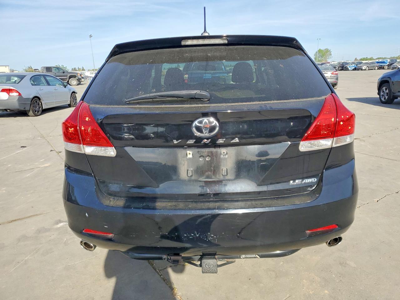 2012 Toyota Venza Le Black vin: 4T3BK3BB4CU064707